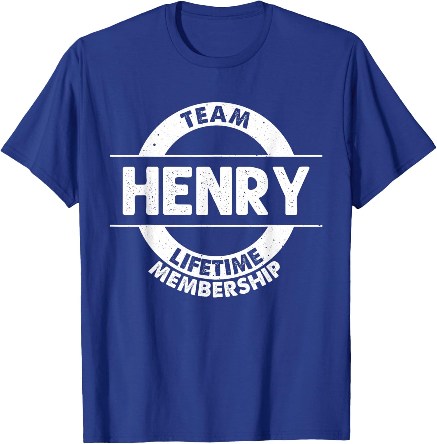 HENRY Gift Funny Surname Family Tree Birthday Reunion Idea T-Shirt - T-Shirt | Royal