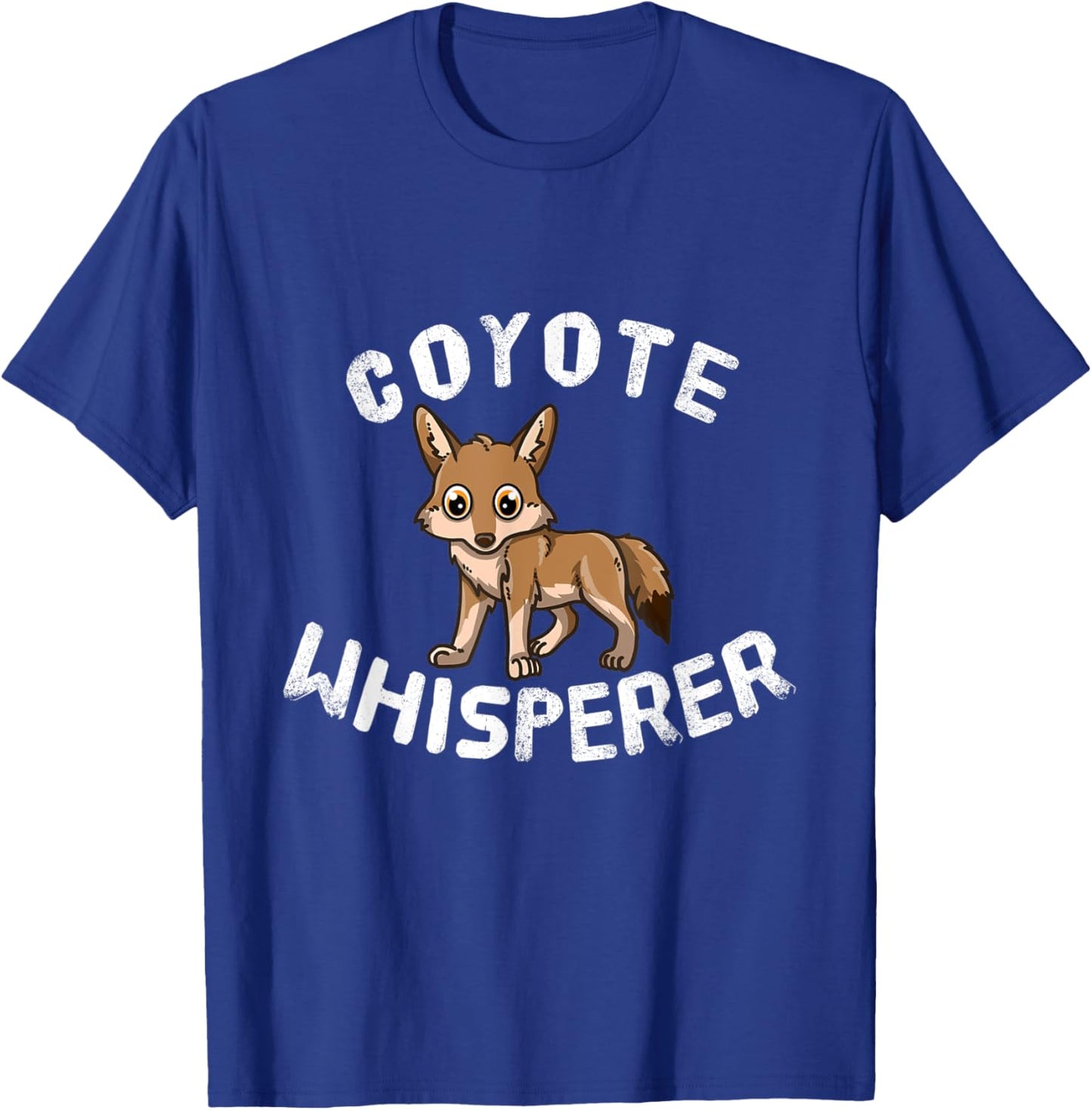 Funny Coyote Lover Coyote Whisperer T-Shirt - T-Shirt | Royal