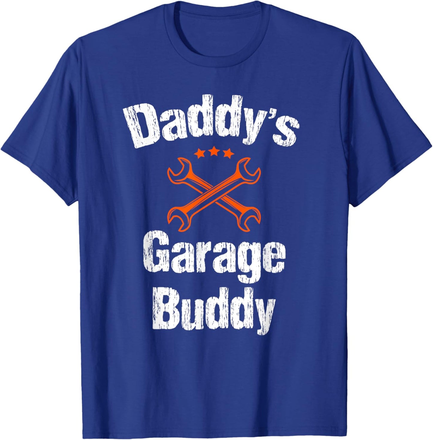 daddy's garage buddy Funny Kid's T-Shirt - T-Shirt | Royal