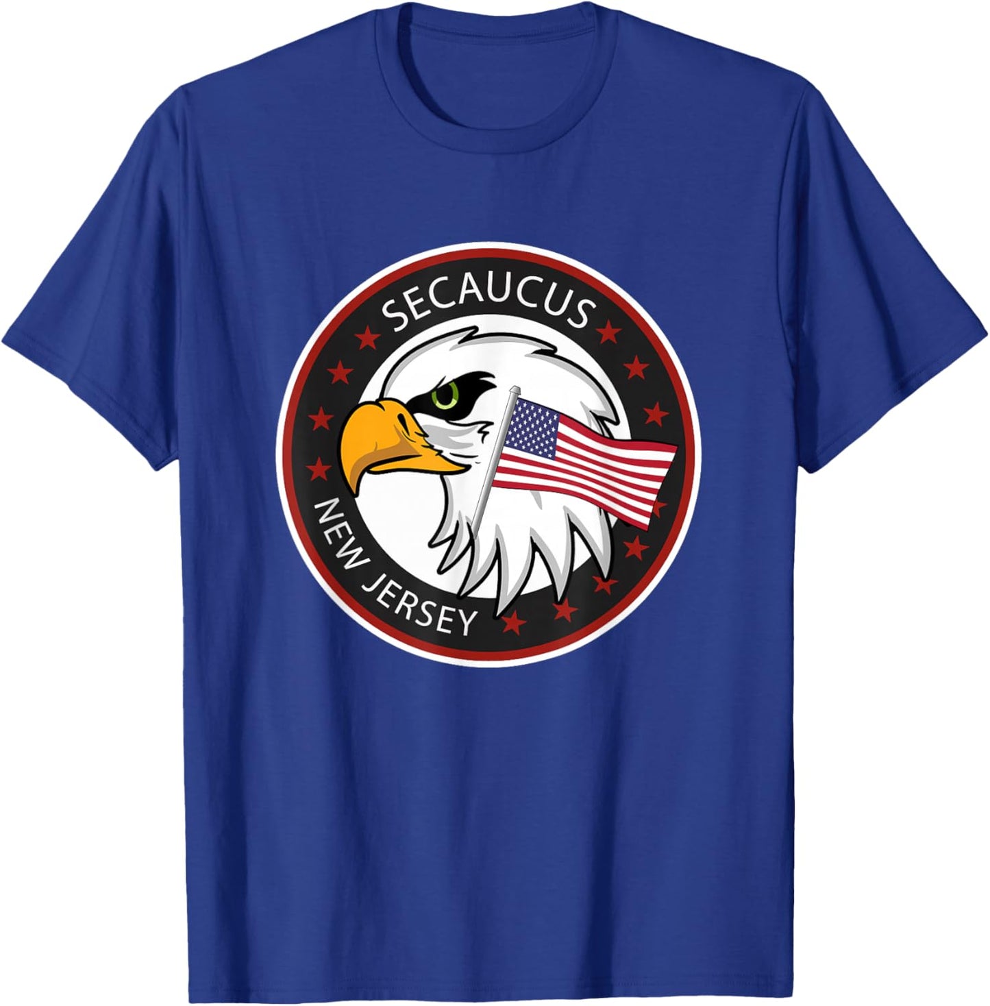Secaucus NJ New Jersey T-Shirt - T-Shirt | Royal