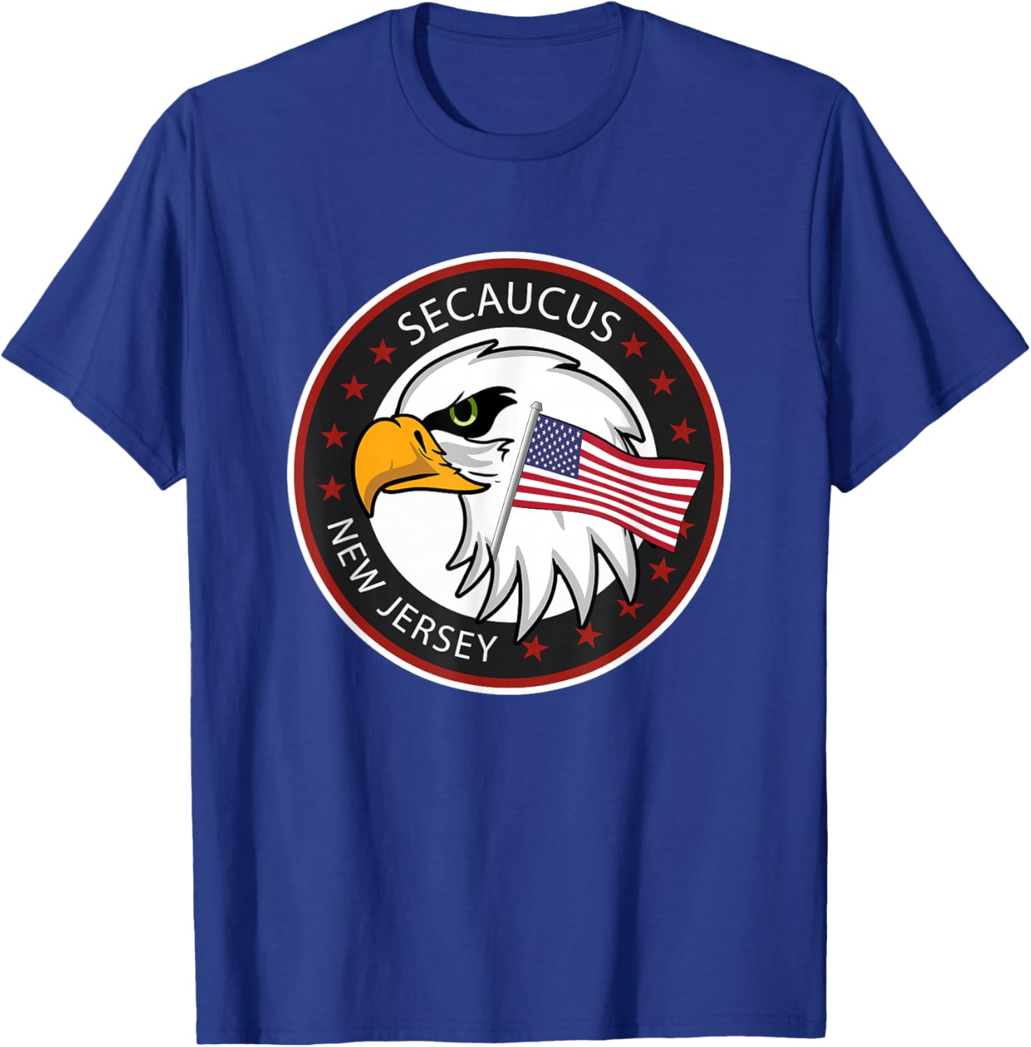 Secaucus NJ New Jersey T-Shirt - T-Shirt | Royal