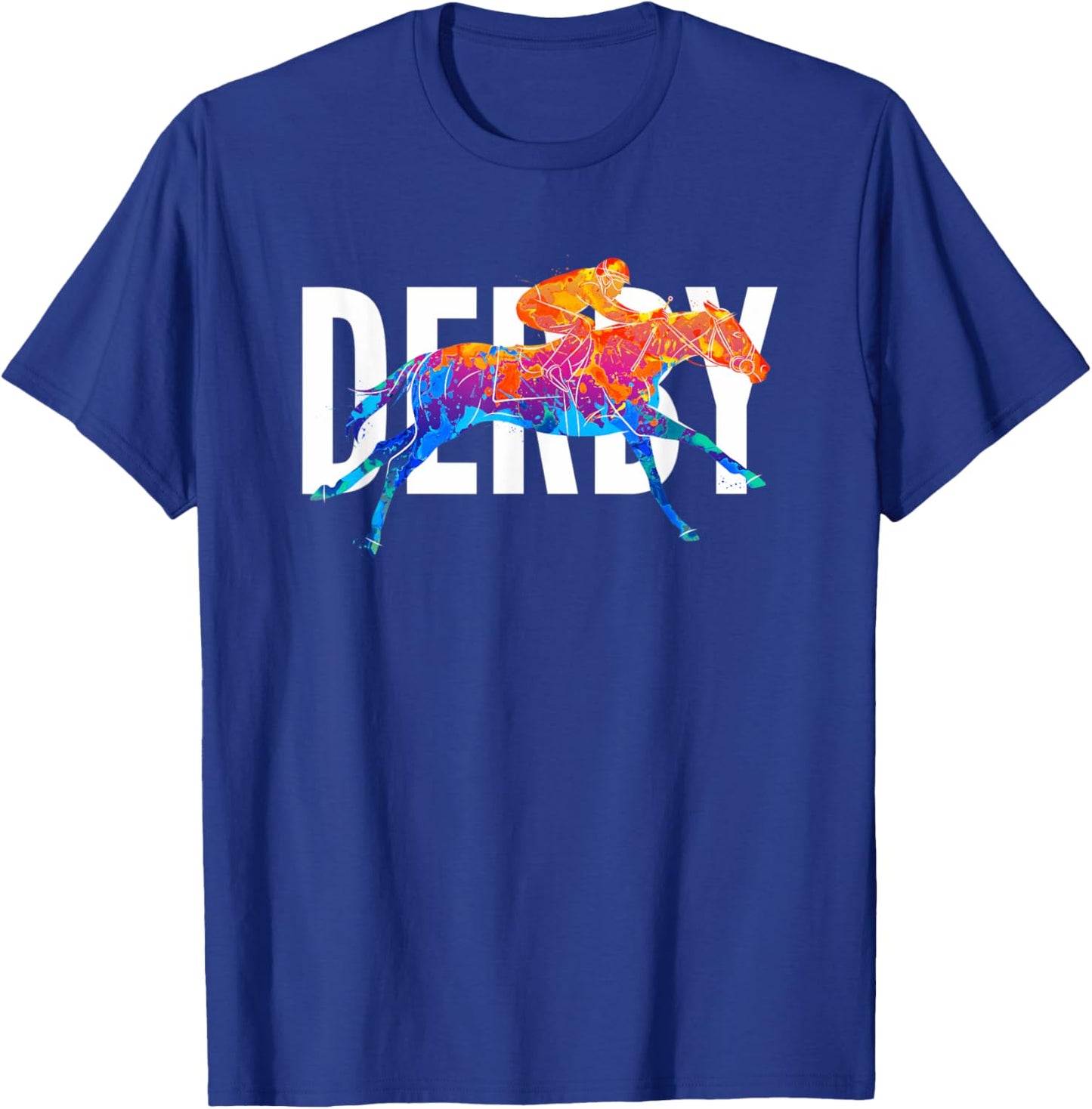 Derby Day Horse Racing Kentucky Epsom 2022 T-Shirt - T-Shirt | Royal