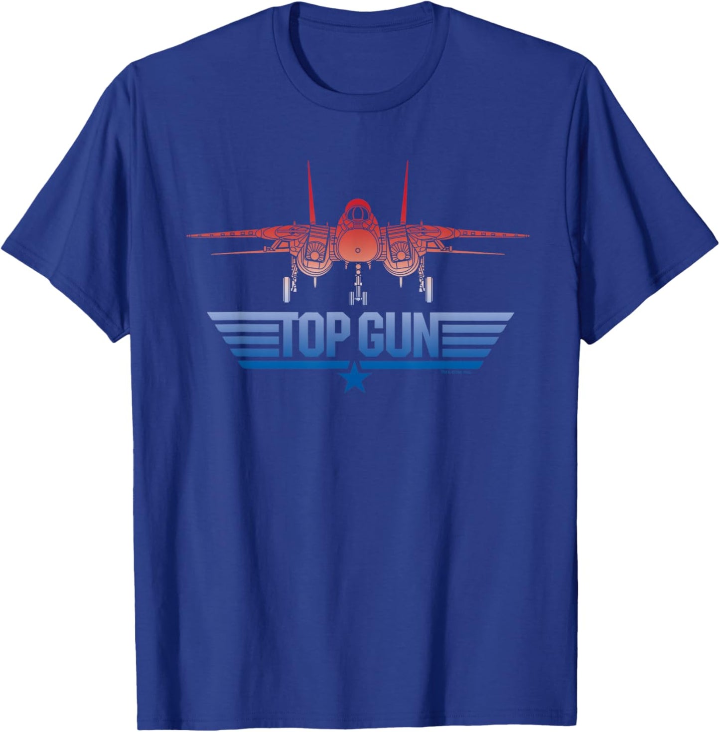 Top Gun - Jet Logo T-Shirt - T-Shirt | Royal
