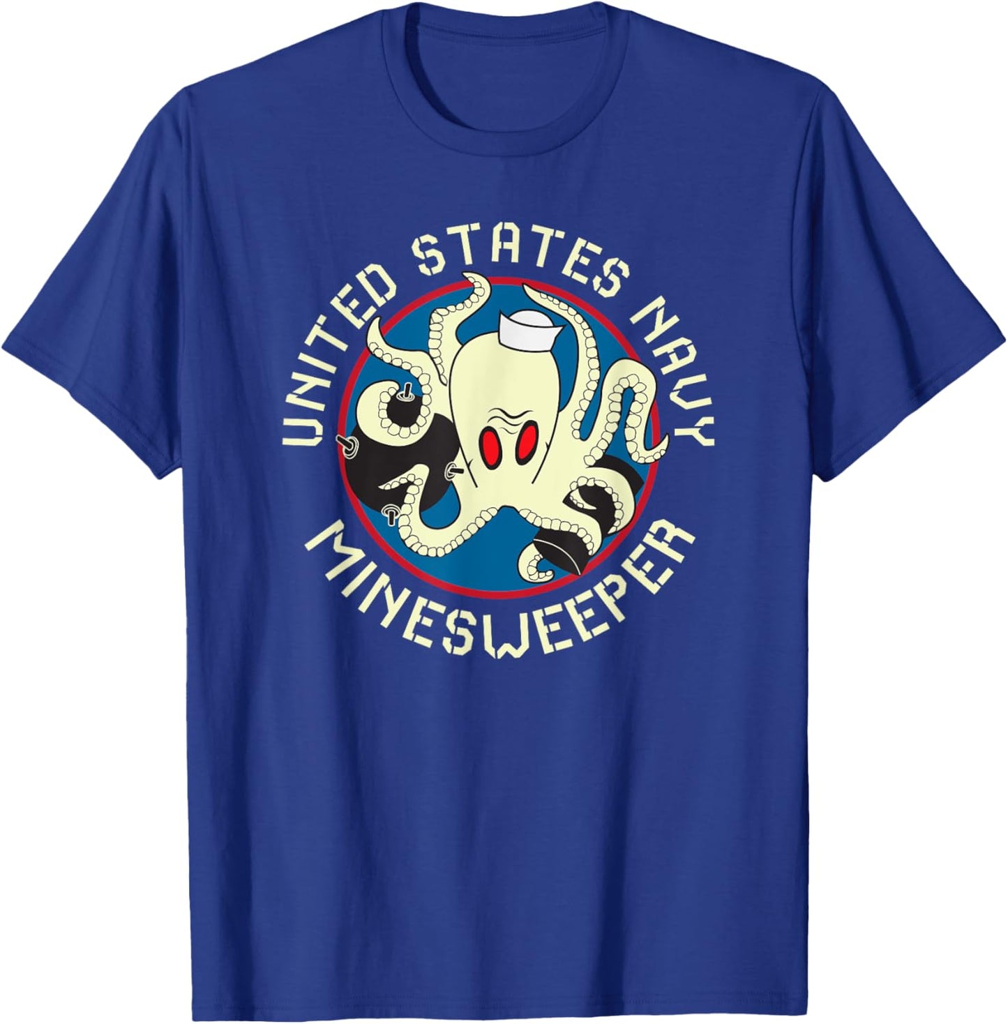 United States Navy Minesweeper T-Shirt - T-Shirt | Royal