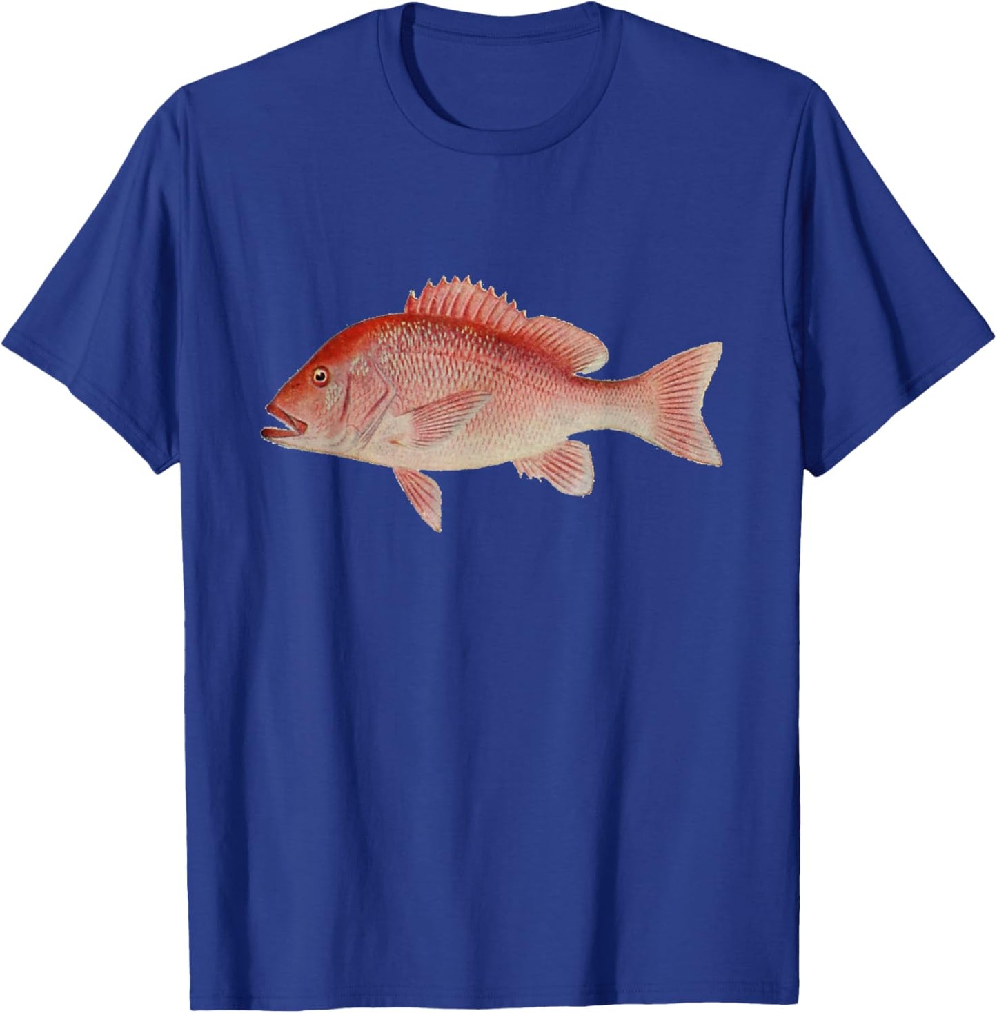 Vintage Red Snapper Fish Illustration (1912) T-Shirt - T-Shirt | Royal