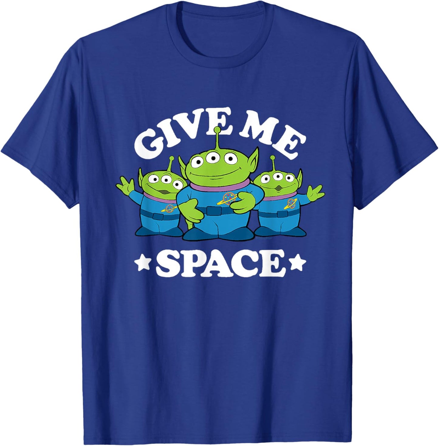 Toy Story - Aliens Give Me Space T-Shirt - T-Shirt | Royal