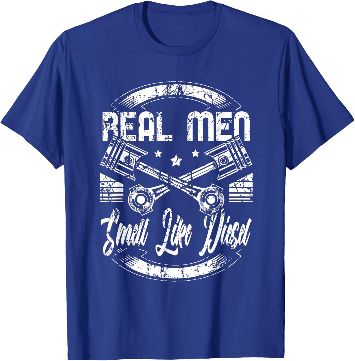 Real Men Smell like Diesel Mechanic Men T-Shirt - T-Shirt | Royal