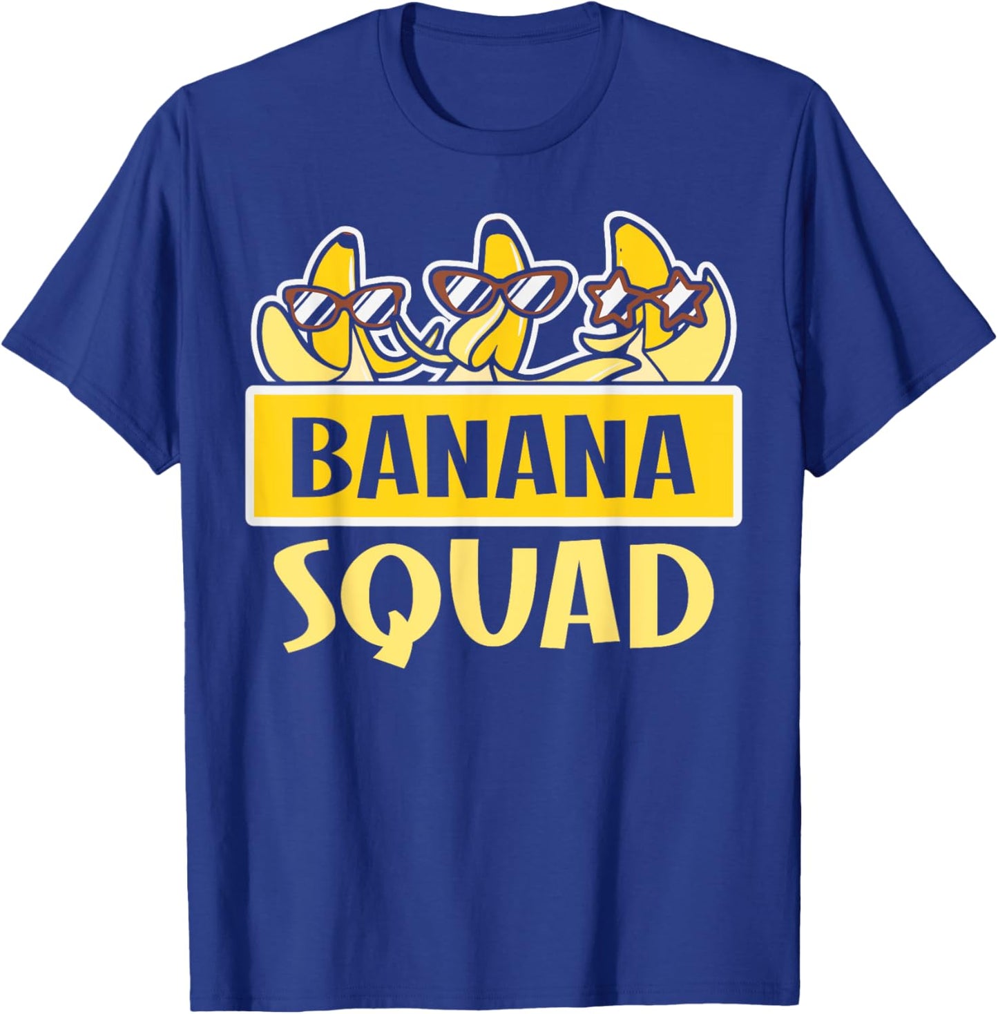 Funny Banana Squad Shirt That’s Bananas Halloween Costume T-Shirt - T-Shirt | Royal