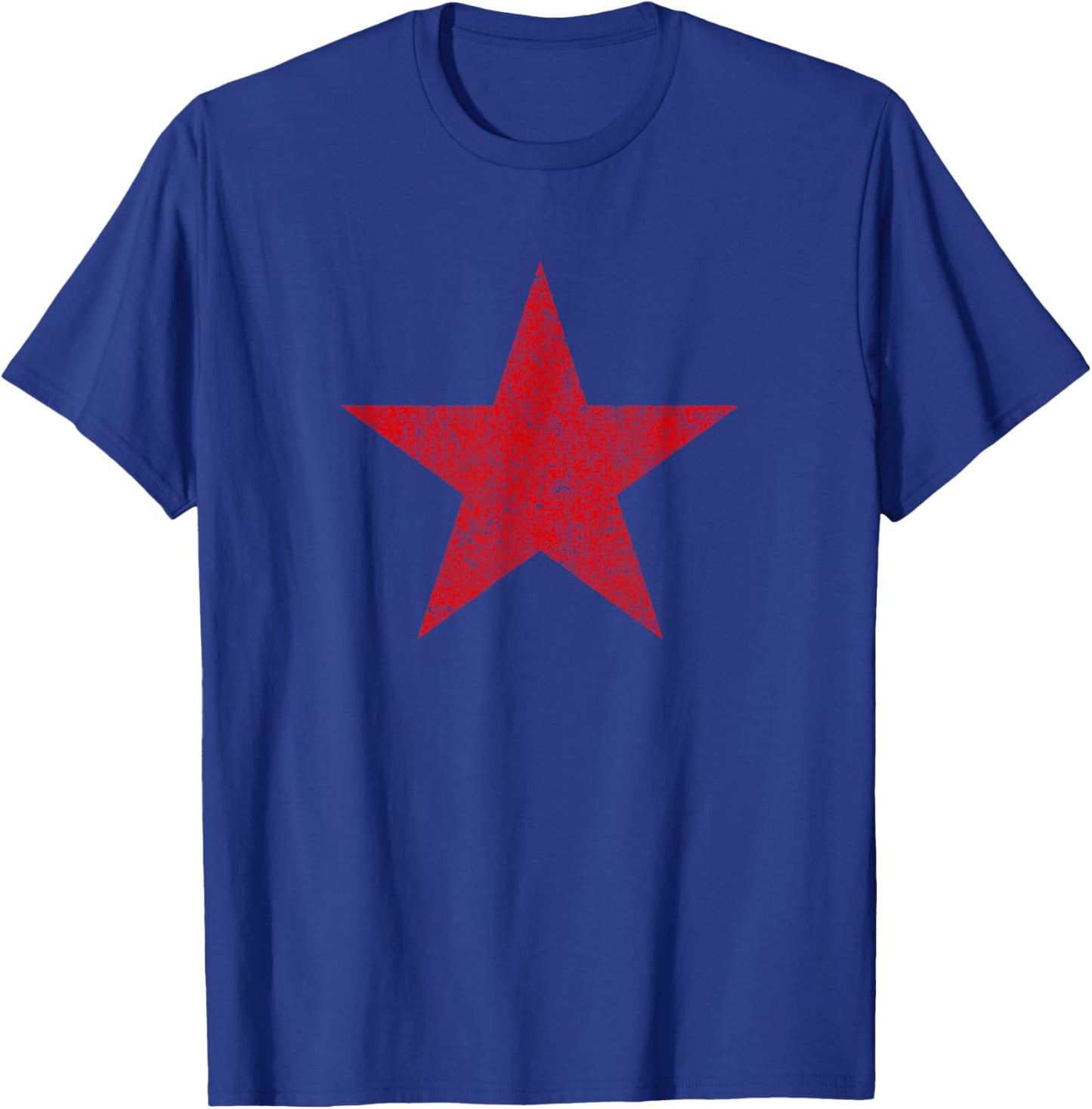 Red Star Vintage USSR Soviet Union Revolution CCCP T-Shirt - T-Shirt | Royal