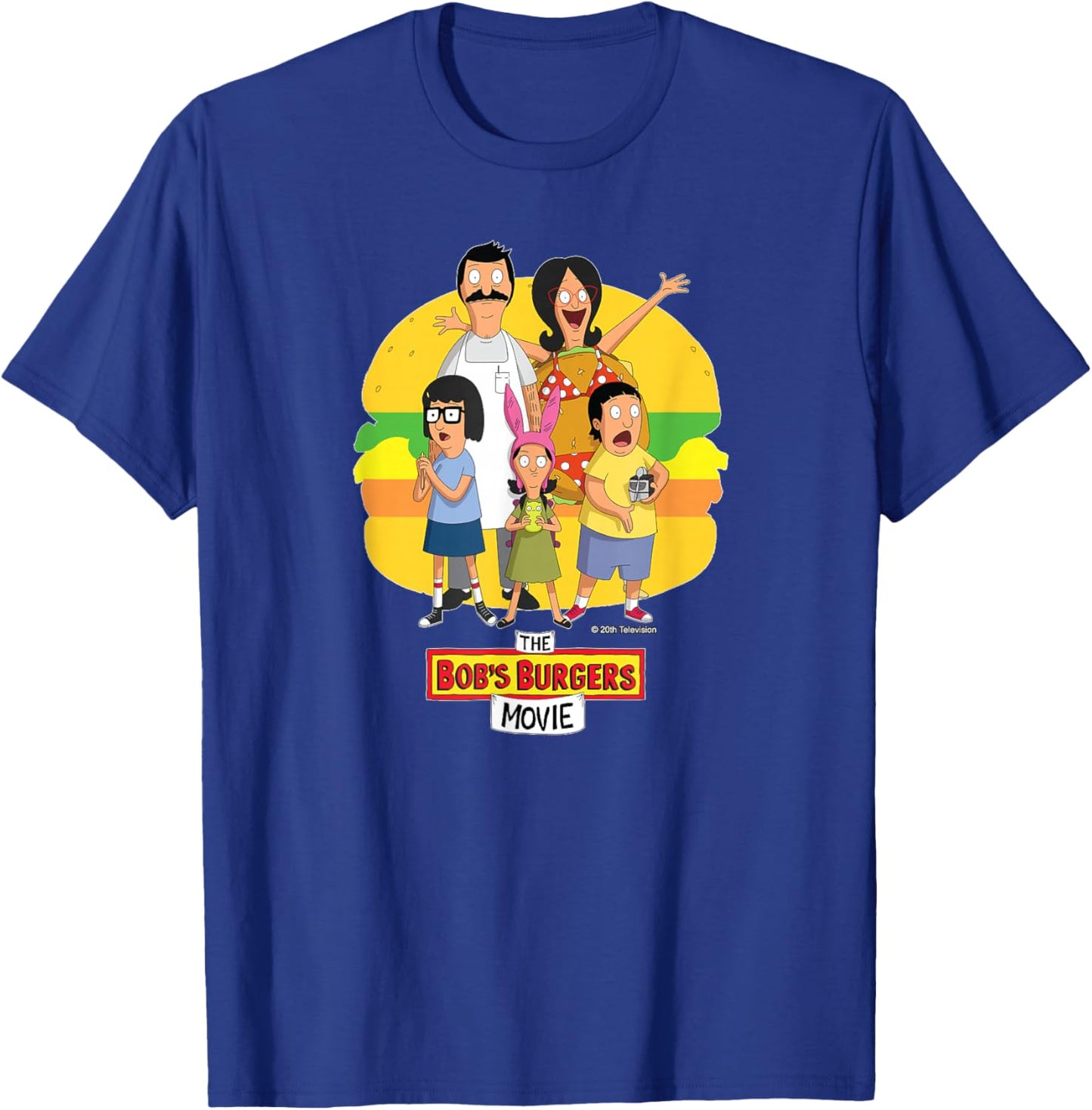 The Bob’s Burgers Movie Logo T-Shirt - T-Shirt | Royal