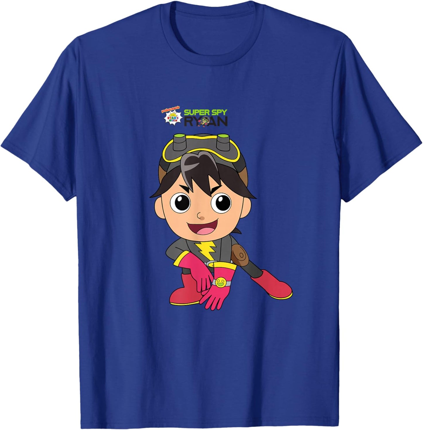 Ryan's World Super Spy Ryan T-Shirt - T-Shirt | Royal