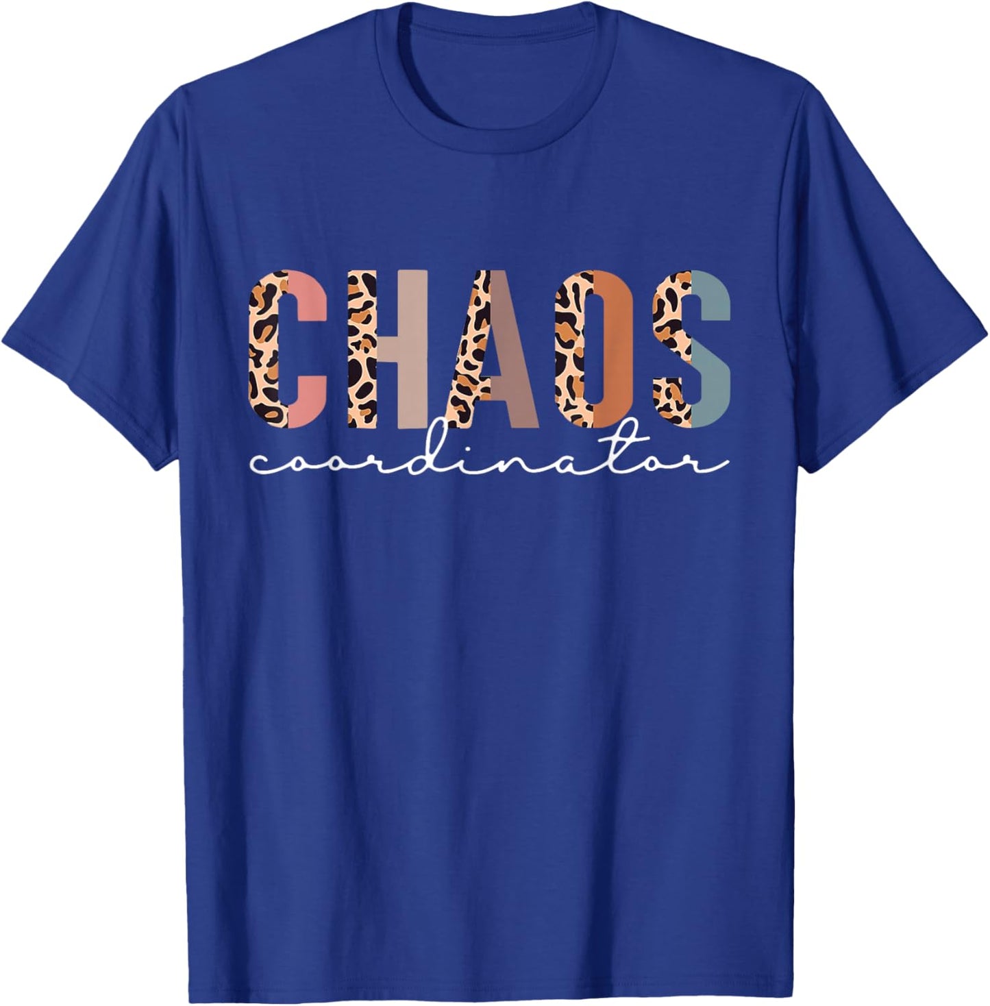 Chaos Coordinator Leopard T-Shirt - T-Shirt | Royal
