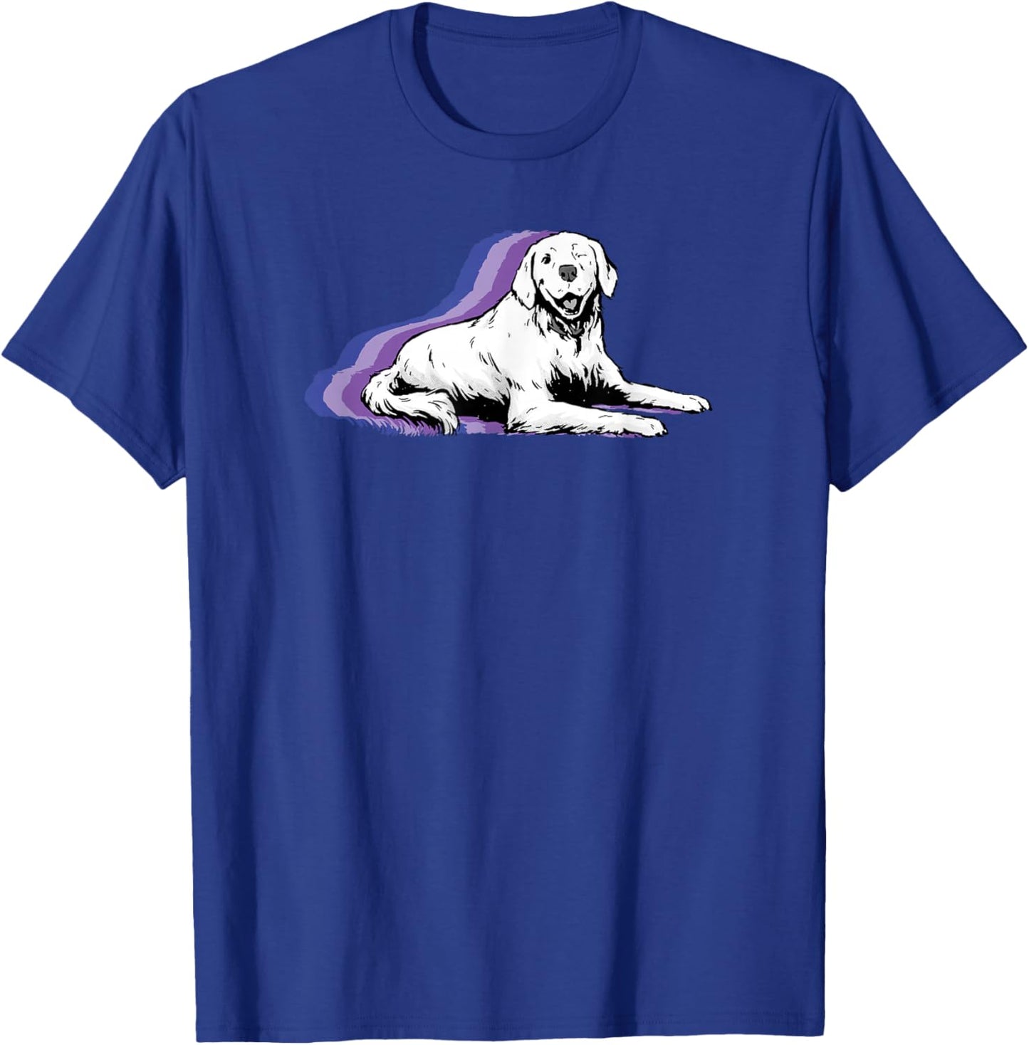 Marvel Hawkeye Disney Plus Lucky Afterimage T-Shirt - T-Shirt | Royal