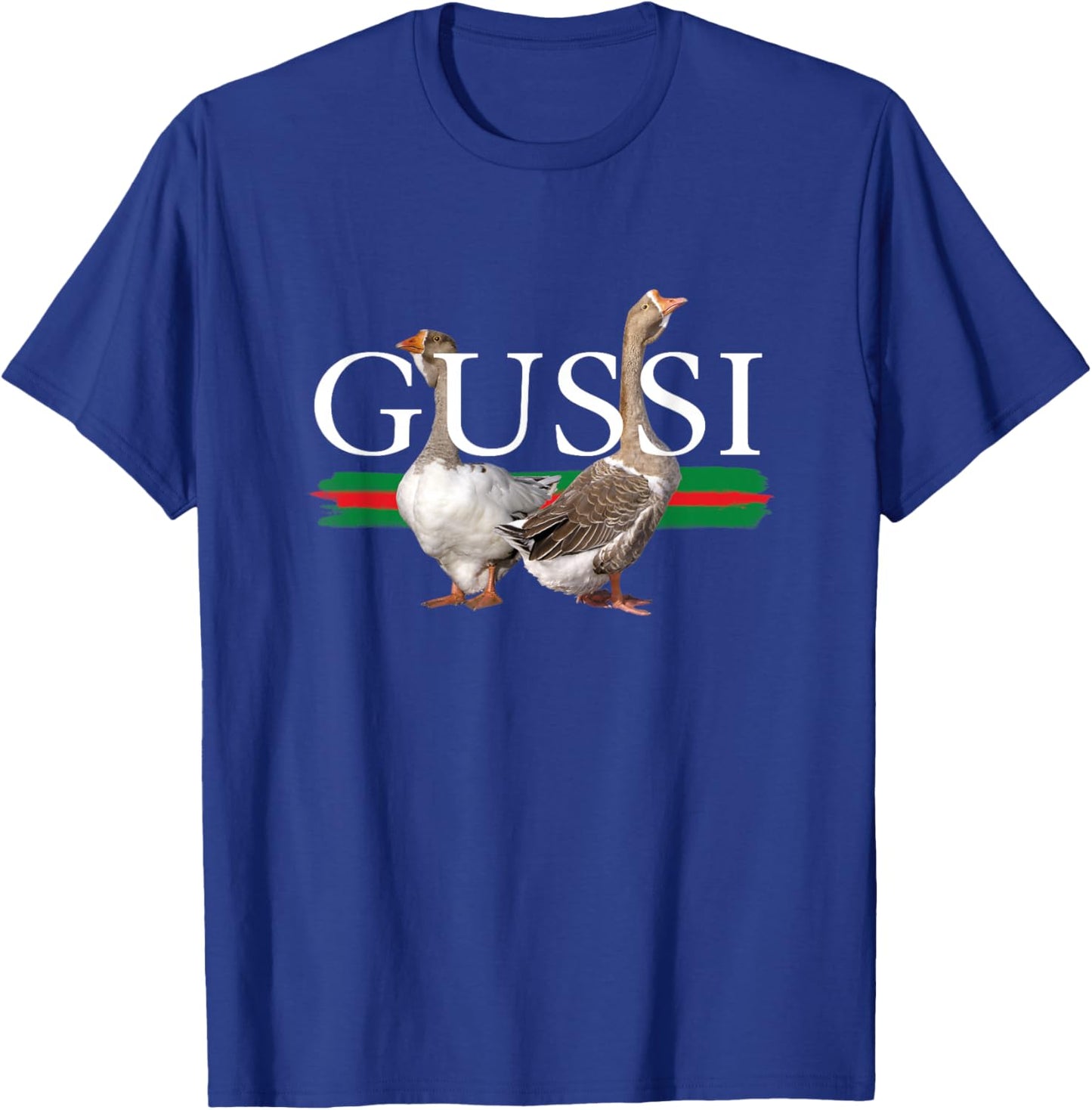 Pansky.art Funny Russian Gussi Adult T-Shirt - T-Shirt | Royal