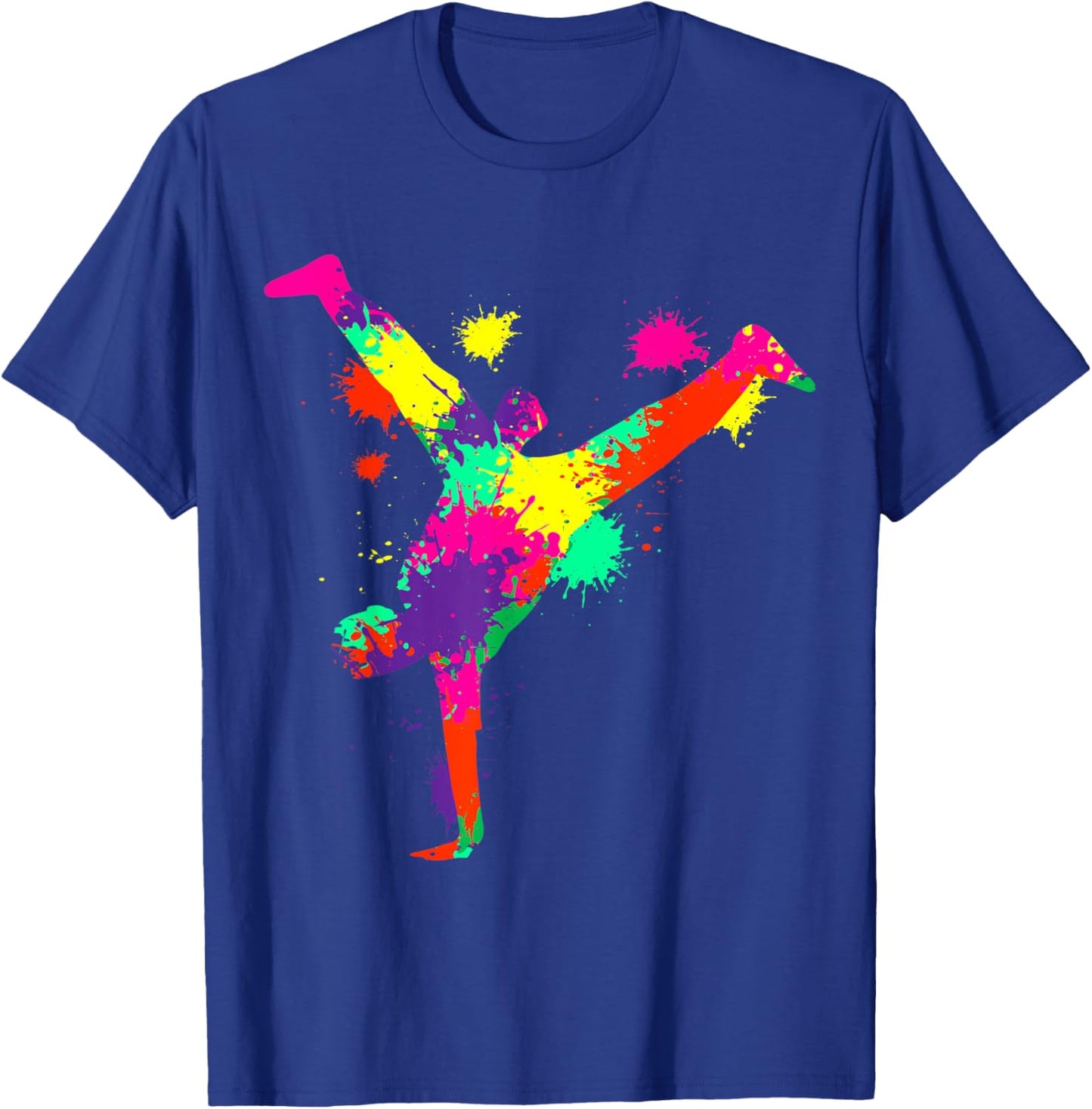 Breakdancer Breakdance Breakdancing Kids Boys Men T-Shirt - T-Shirt | Royal
