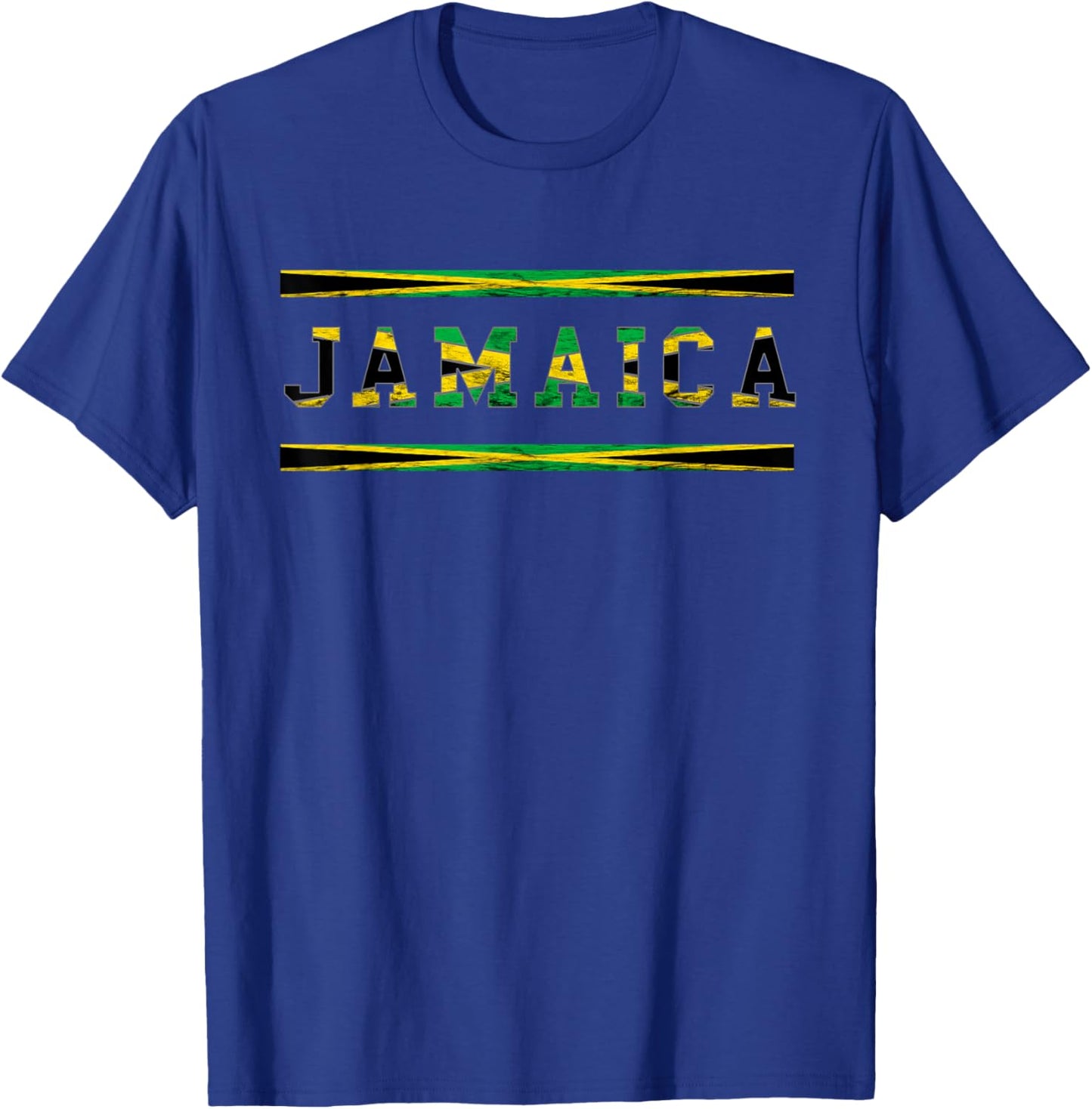 Jamaica Vacation Jamaican Flag Travel Jamaica Vacation T-Shirt - T-Shirt | Royal