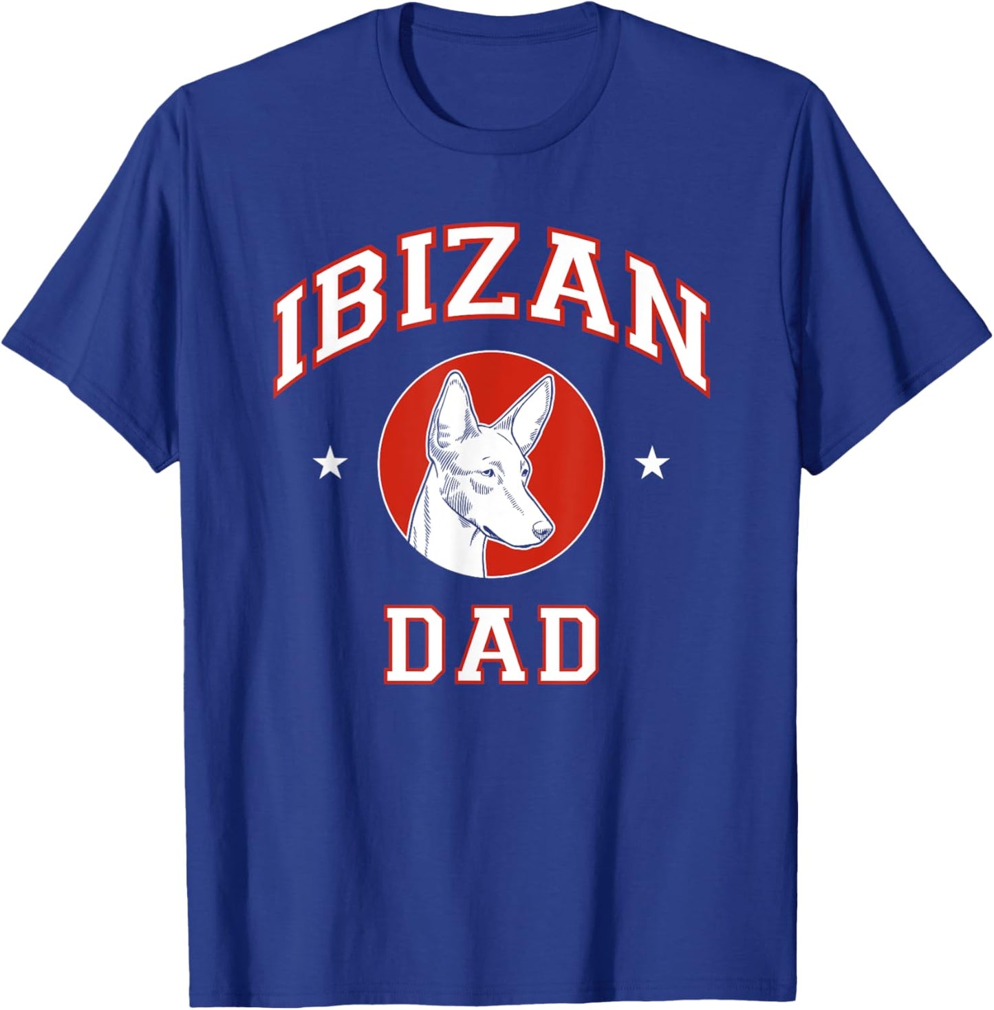 Ibizan Hound Dad Dog Father T-Shirt - T-Shirt | Royal