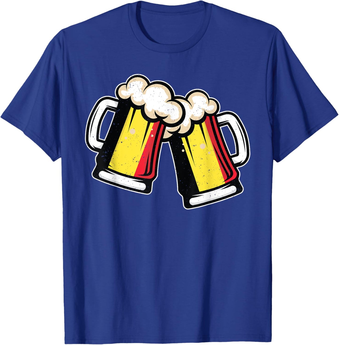 Belgium Flag Beer Mug - Cool Belgian Beer T-Shirt - T-Shirt | Royal