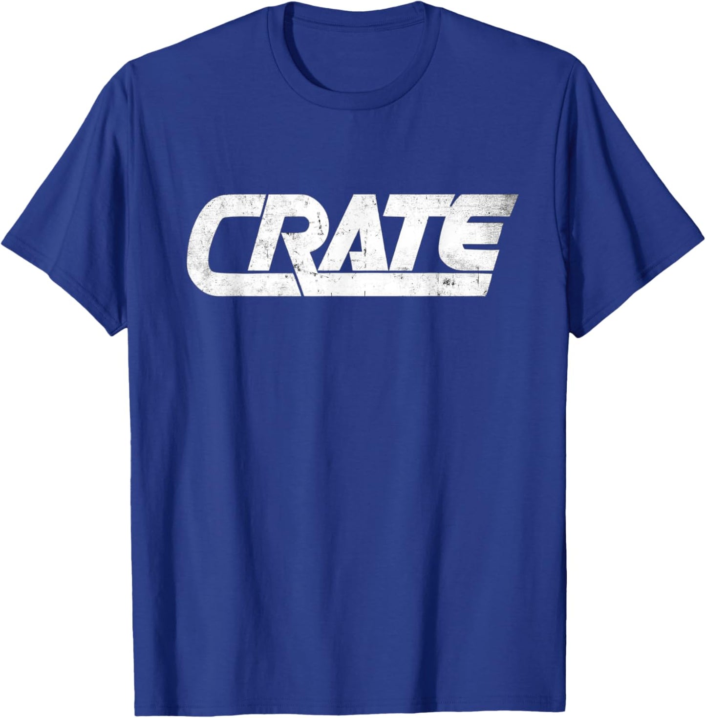 Crate Guitar Amp Retro Vintage Guitarist T-Shirt - T-Shirt | Royal