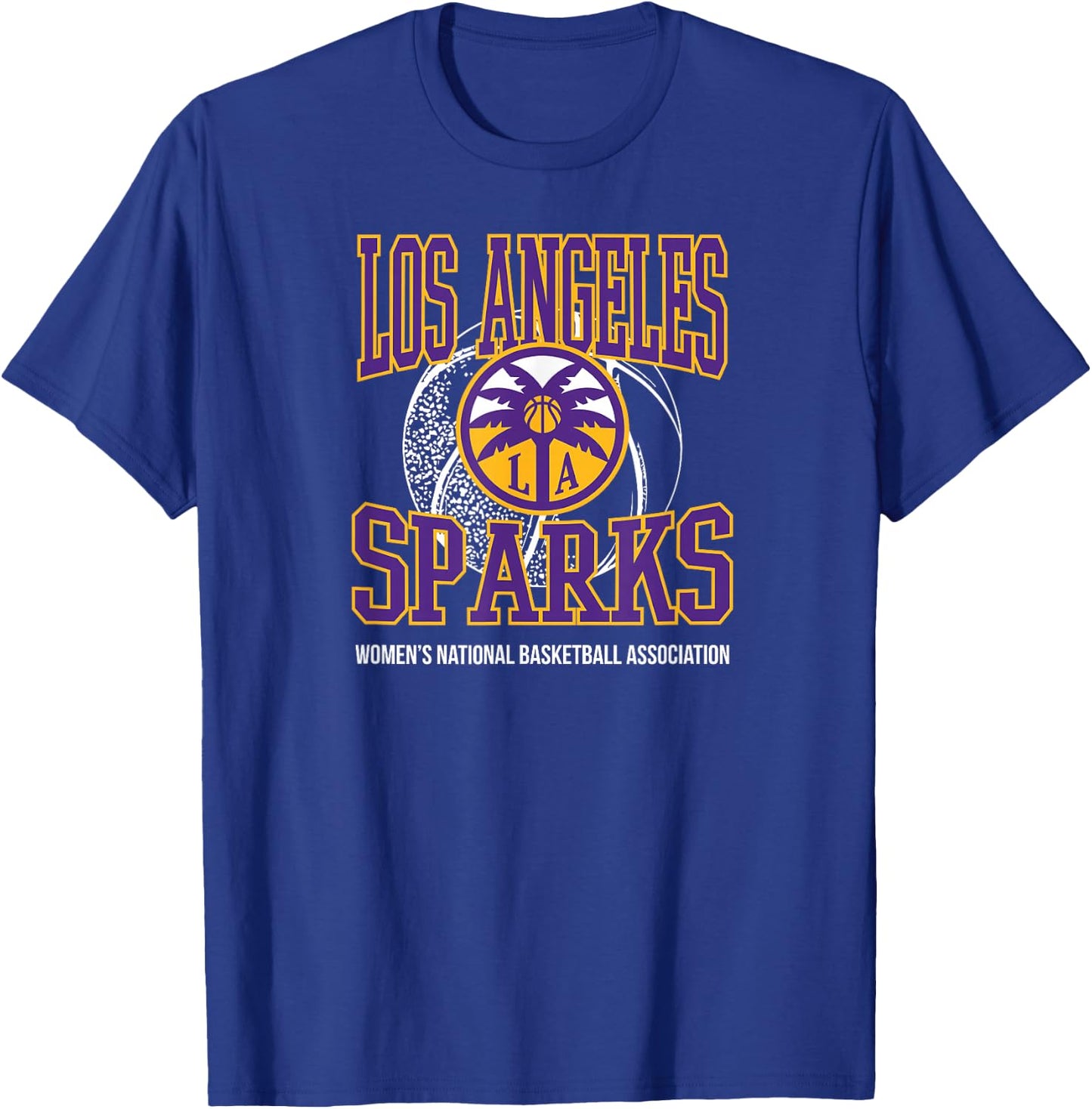 WNBA Los Angeles Sparks Home Court Midtown T-Shirt - T-Shirt | Royal