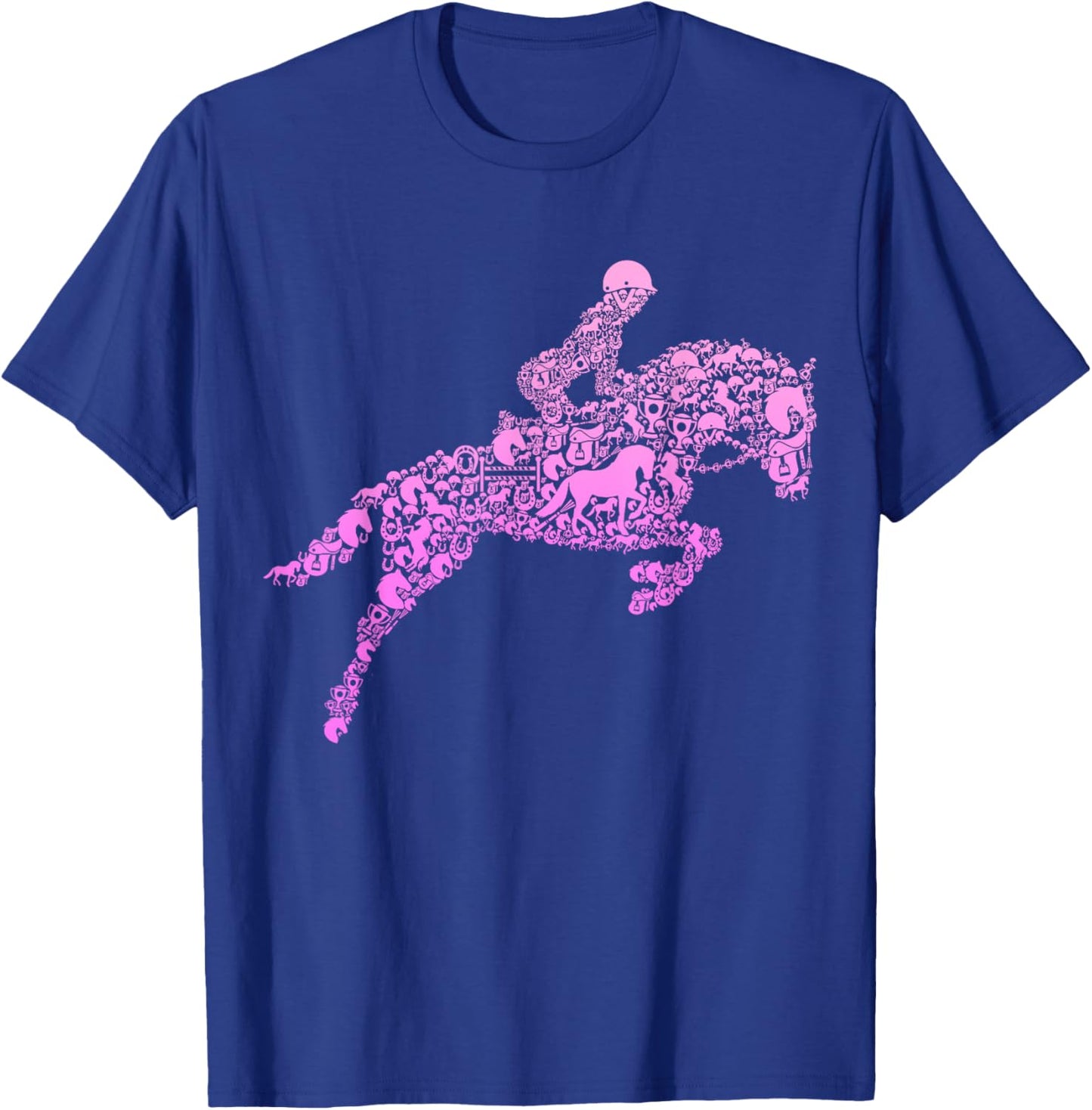 Horse Lover Girl Horseback Riding Women T-Shirt - T-Shirt | Royal