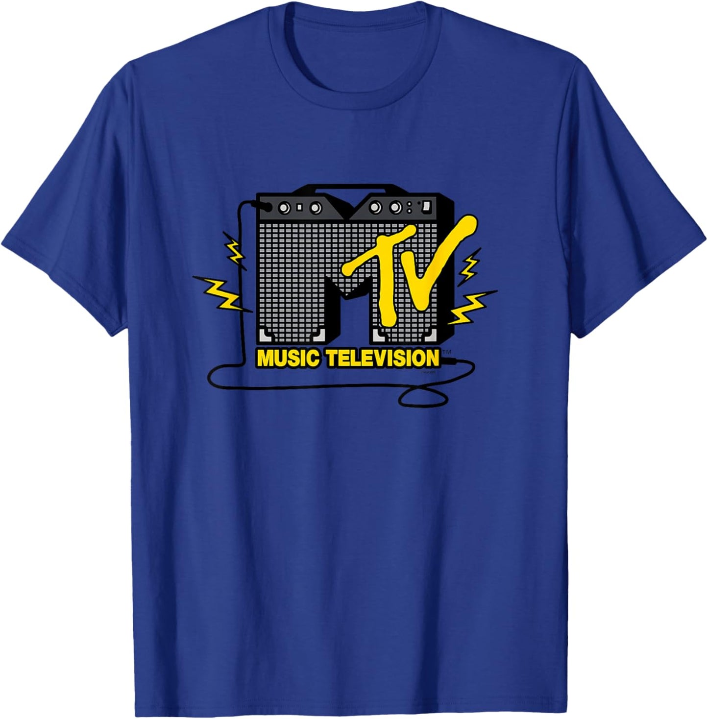 MTV - Amp Logo T-Shirt - T-Shirt | Royal
