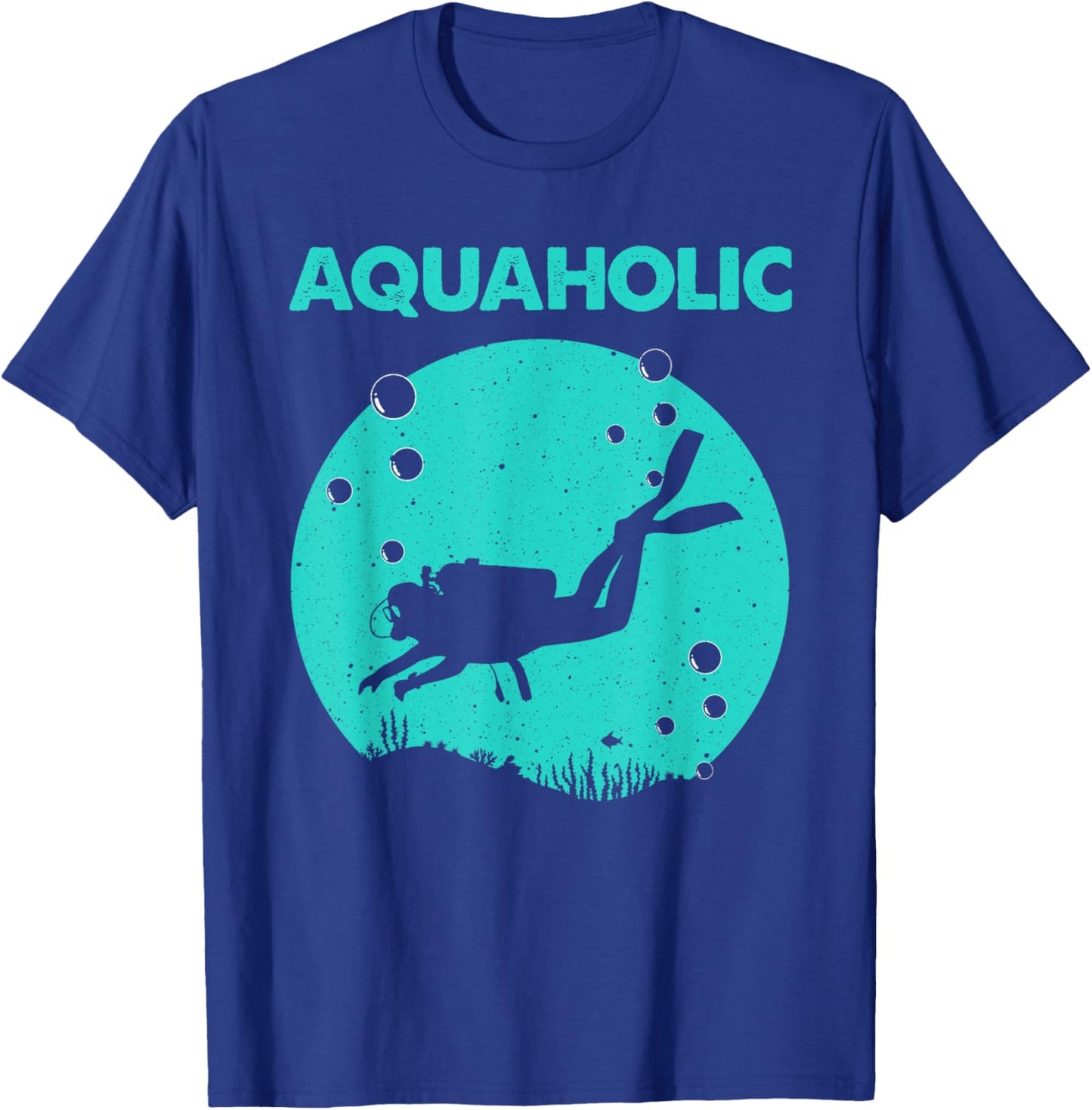 Cool Scuba Diving Themed Design Women Scuba Dive T-Shirt - T-Shirt | Royal