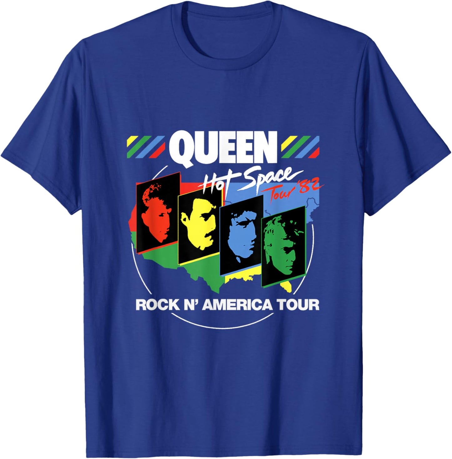 Queen Hot Space T-Shirt - T-Shirt | Royal