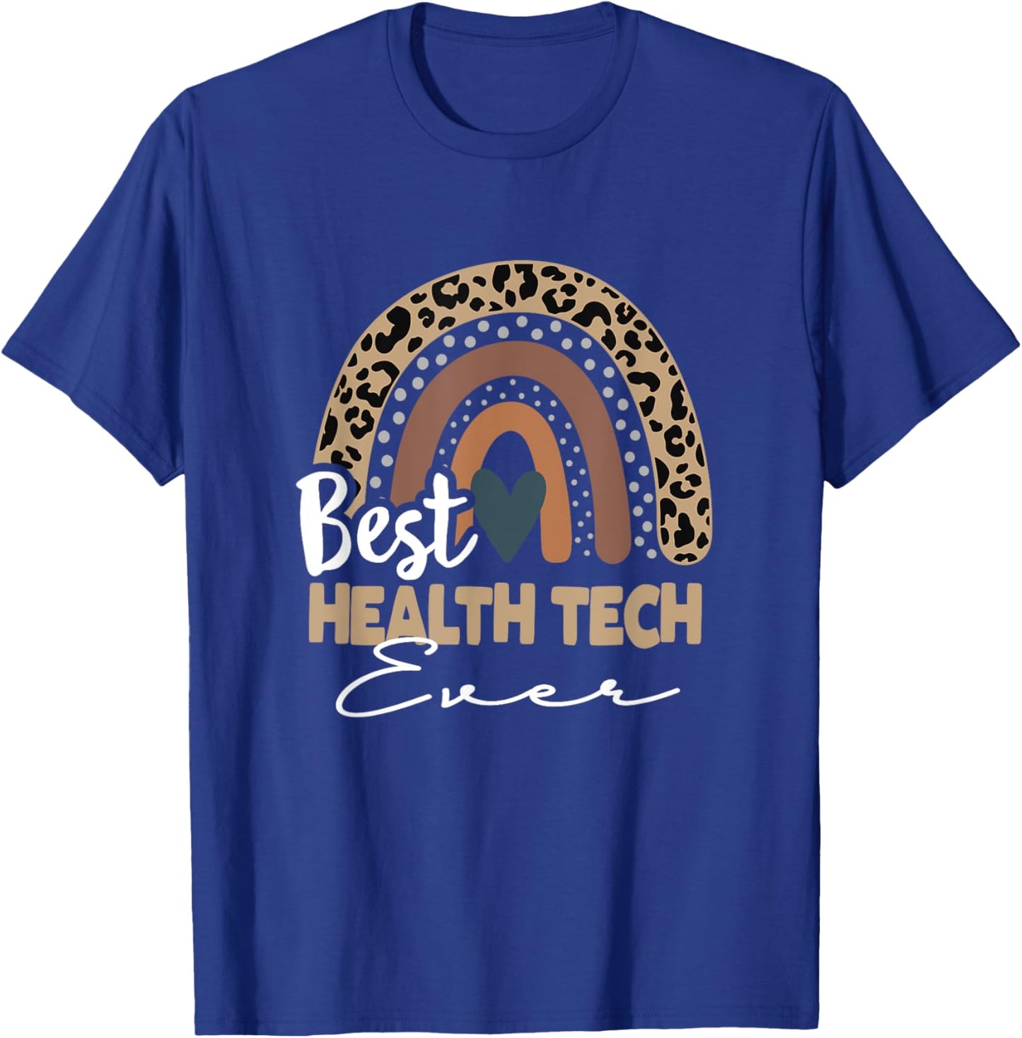 Back To School Boho Rainbow, Health Tech T-Shirt - T-Shirt | Royal