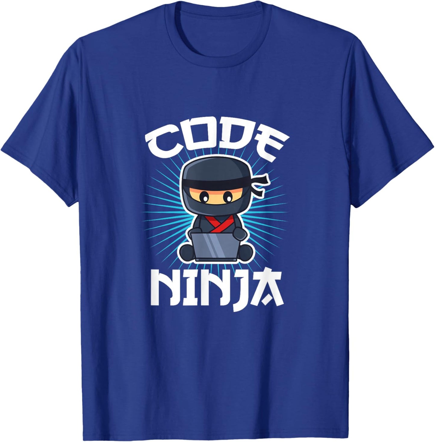 Code Ninja Programmer Coder Computer Programming Coding Small T-Shirt - T-Shirt | Royal