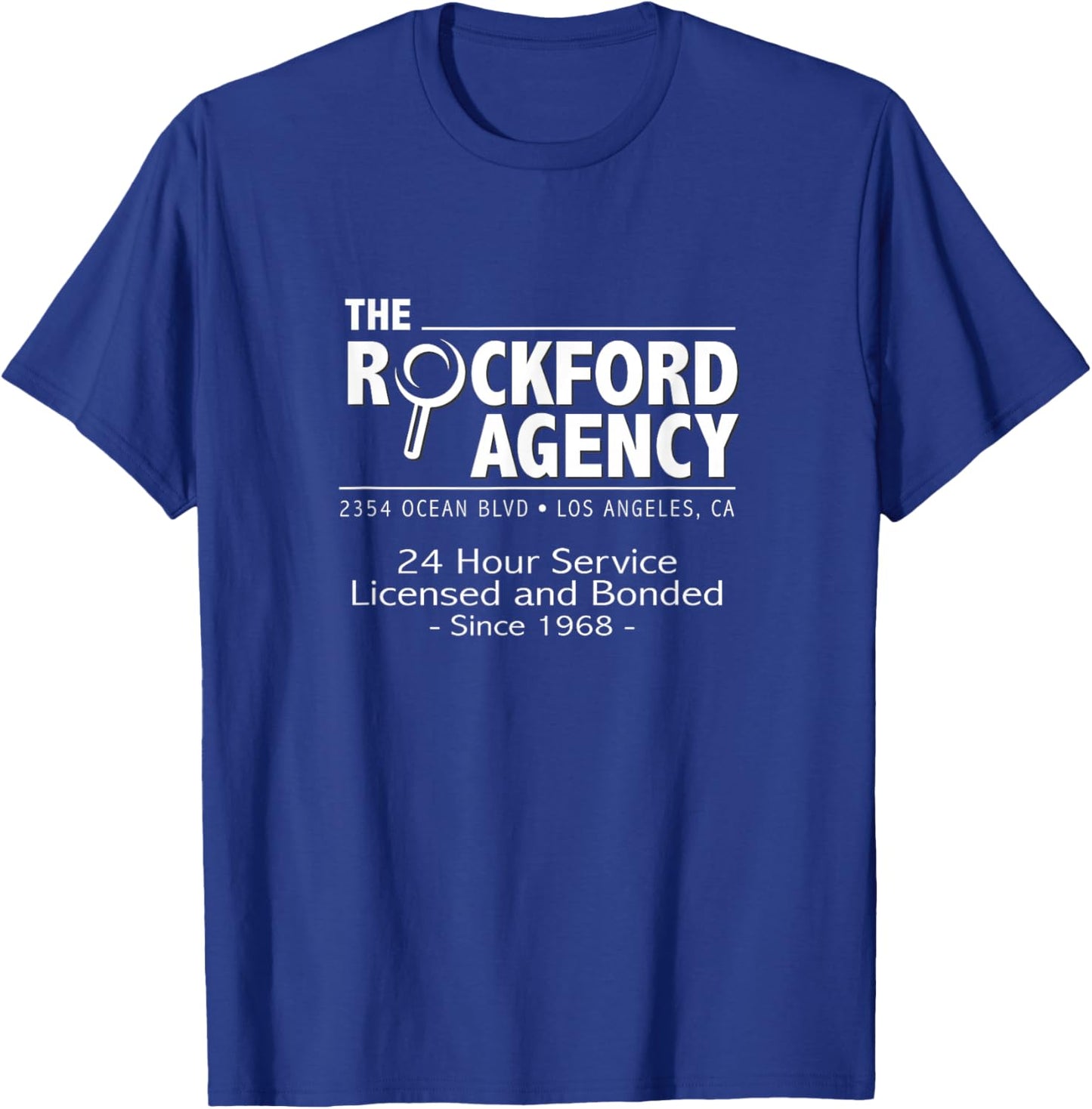 Rockford Files | The Rockford Agency Classic TV T-Shirt - T-Shirt | Royal