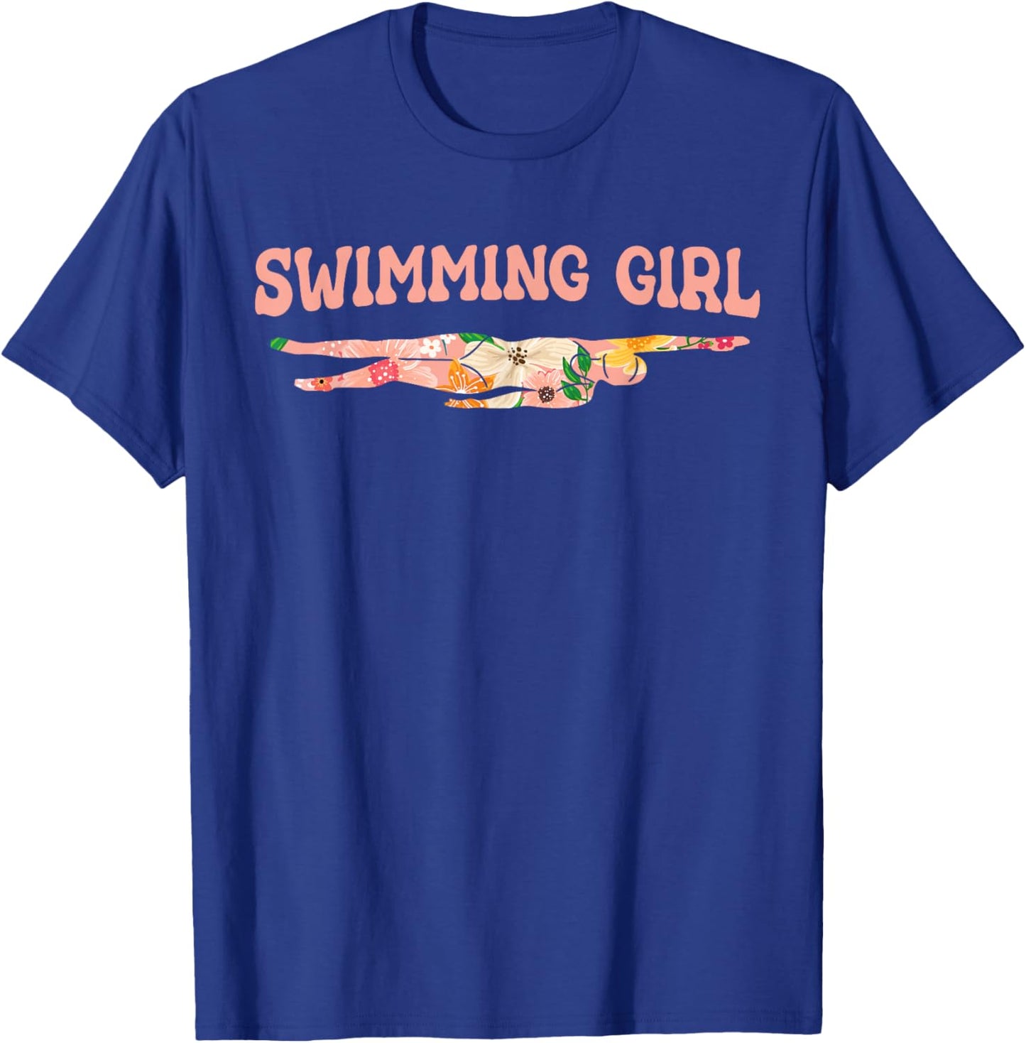 Swimming, swimming, water sports, swimmer T-Shirt - T-Shirt | Royal