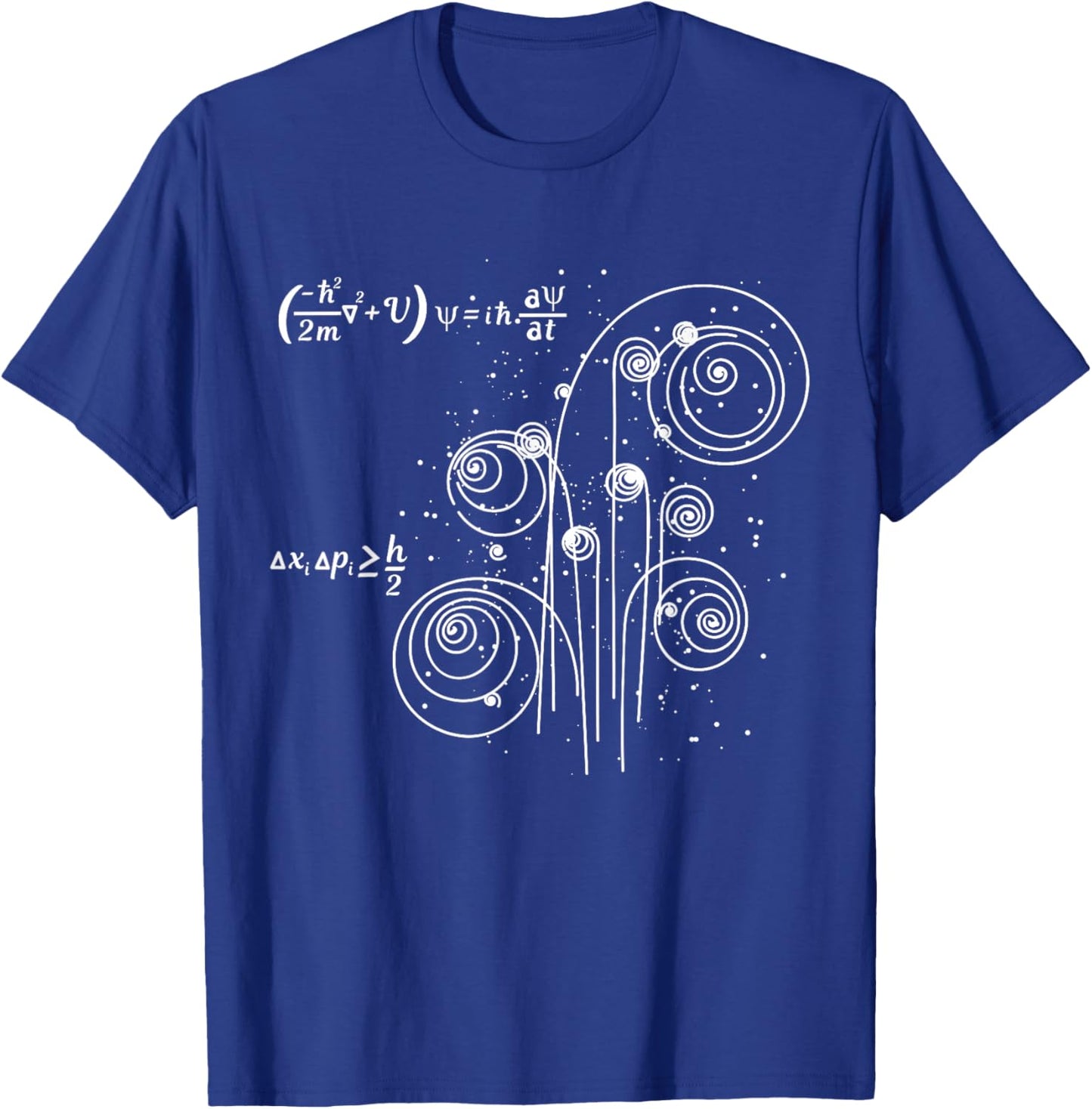 Boson Quantum Mechanism Theory of God Particles Science T-Shirt - T-Shirt | Royal