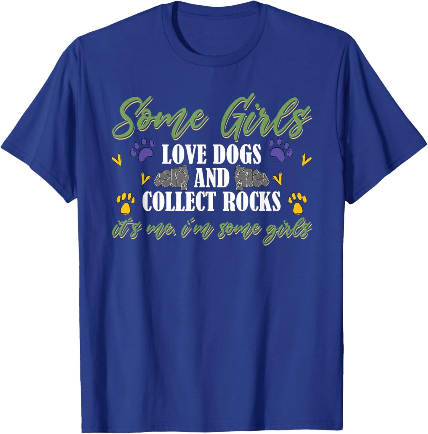 Rockhound Mineral Rock Collecting Geology Rock Collector T-Shirt - T-Shirt | Royal