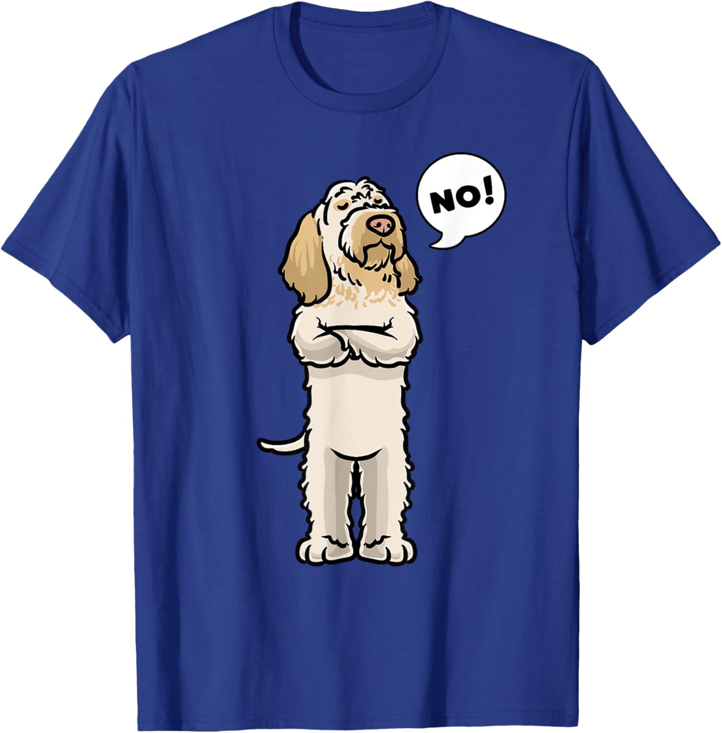 Stubborn Spinone Italiano Dog T-Shirt - T-Shirt | Royal