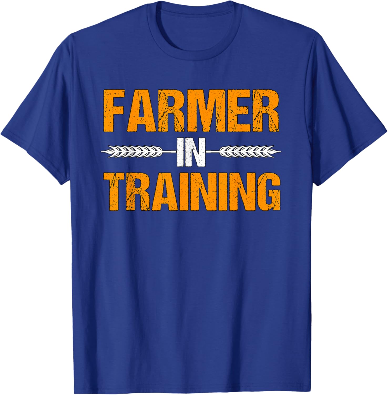 Funny Farmer In Training Apparel Farm Farming T-Shirt - T-Shirt | Royal