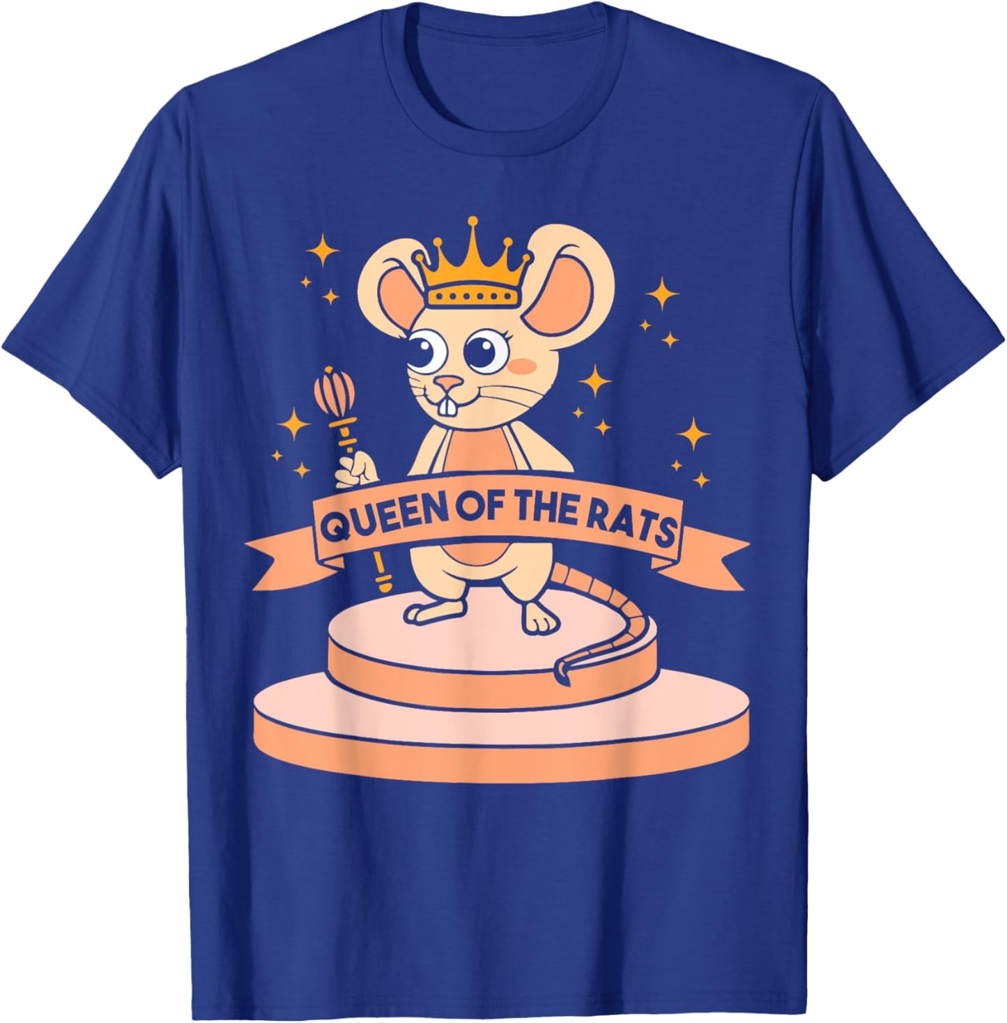 Queen of the rats - Rat Costume Mouse Rat T-Shirt - T-Shirt | Royal