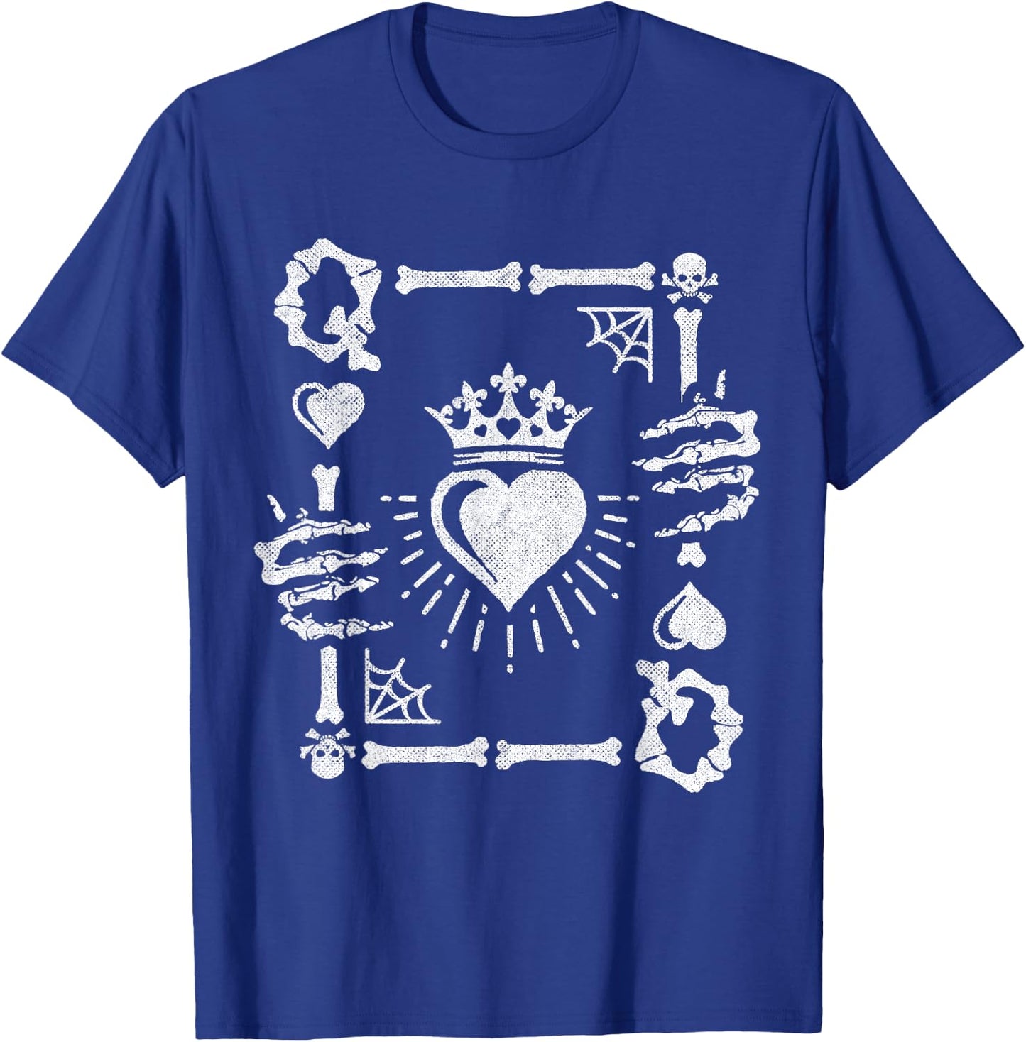 Queen of Hearts Card Costume - Halloween Queen of Hearts T-Shirt - T-Shirt | Royal