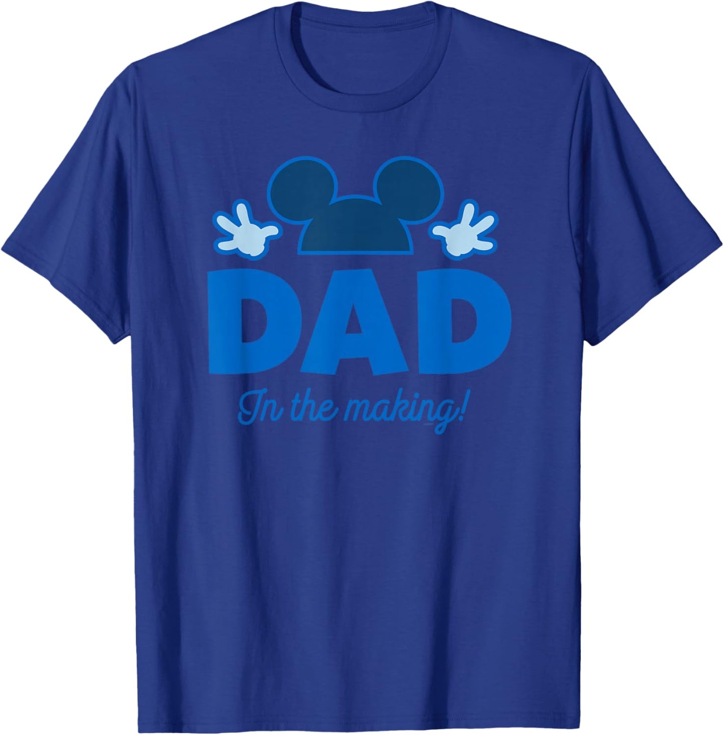 Disney Mickey Mouse Dad in The Making T-Shirt - T-Shirt | Royal
