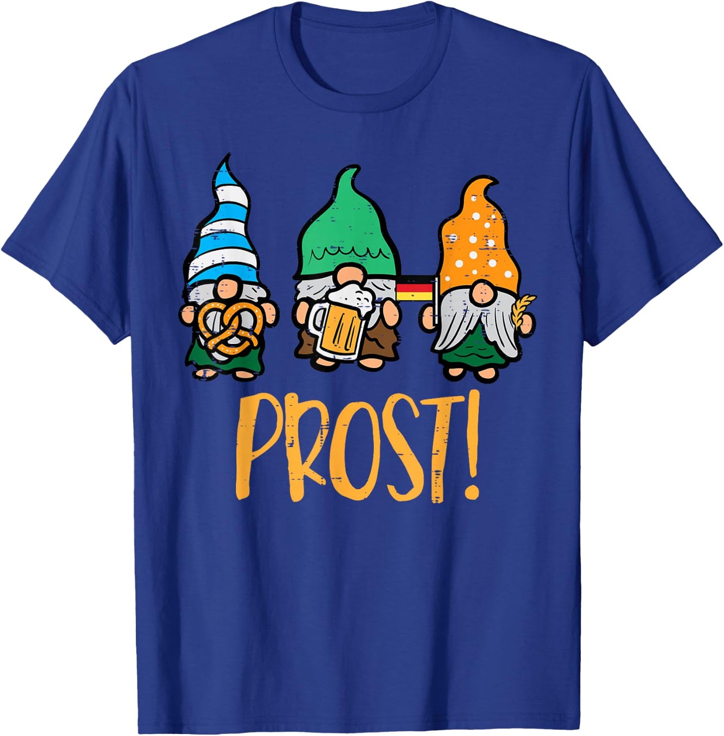 Oktoberfest Gnomes Prost German Bavarian Festival Men Women T-Shirt - T-Shirt | Royal