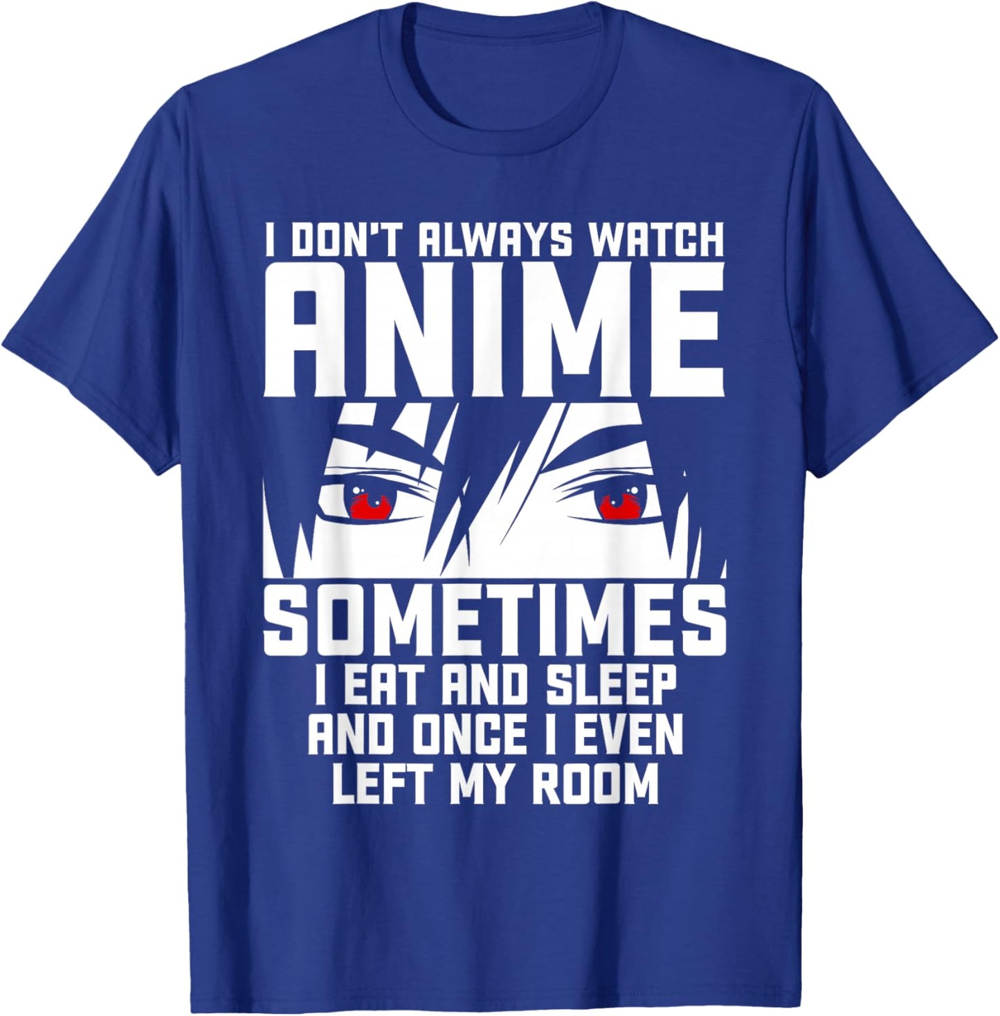 Anime Art Women Teen Girls Anime Merch Anime Lovers Small T-Shirt - T-Shirt | Royal