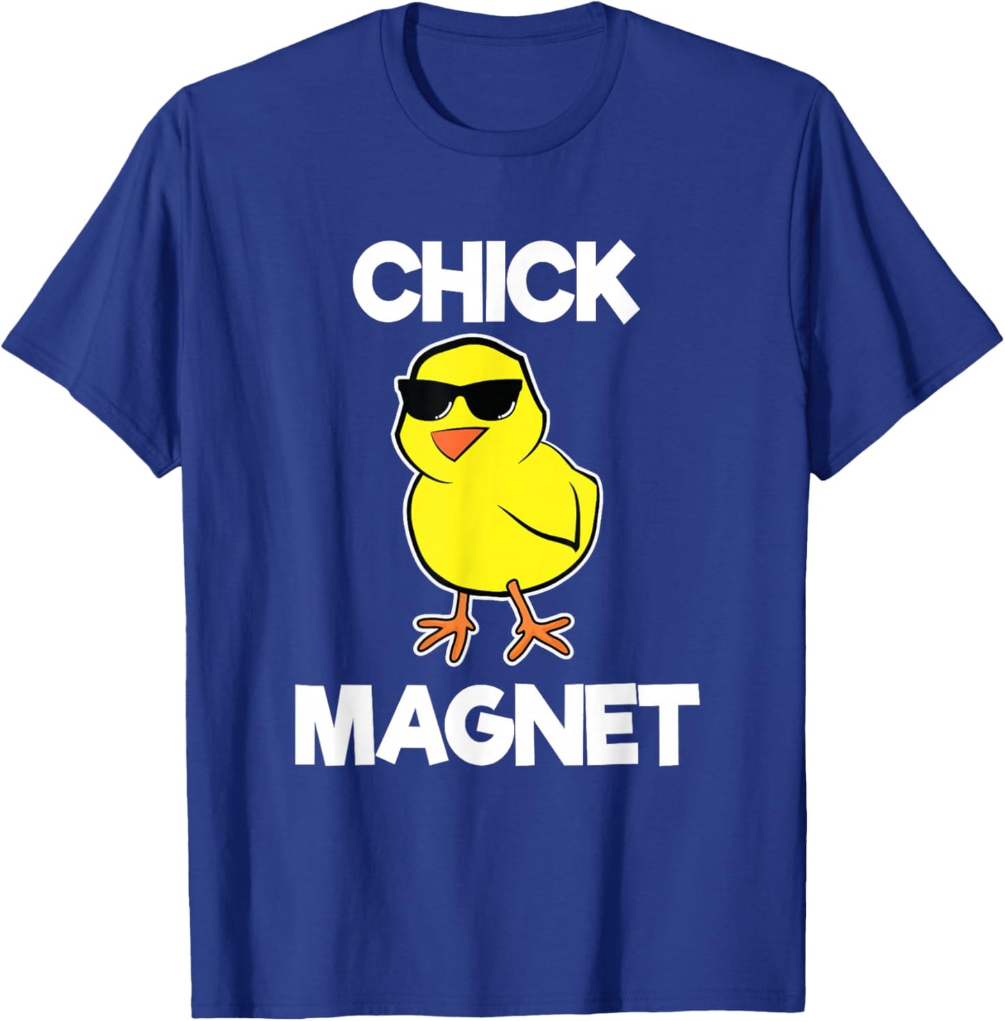 Chick Magnet Shirt Funny Boys Kids Easter Cool Chick T-Shirt - T-Shirt | Royal