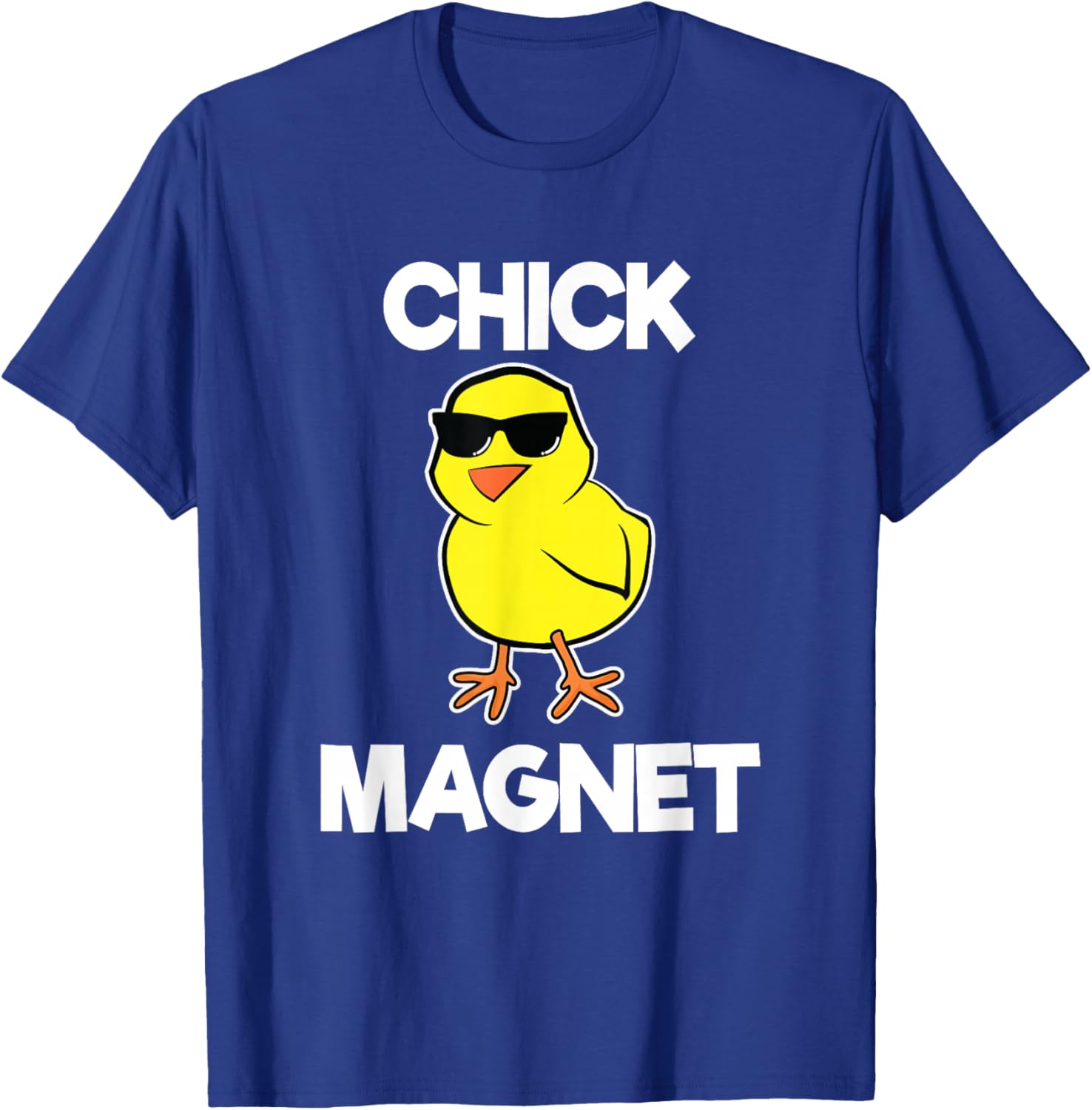 Chick Magnet Shirt Funny Boys Kids Easter Cool Chick T-Shirt - T-Shirt | Royal