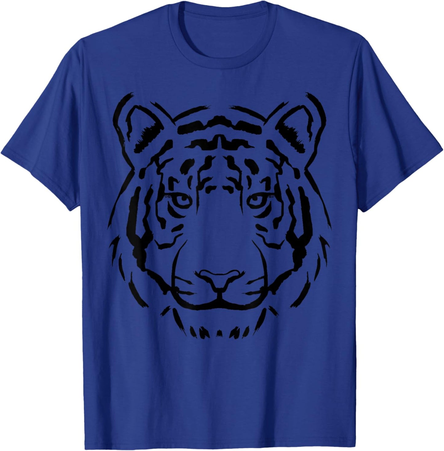 Tiger Shirt Tiger Short Sleeve Men's T-Shirt - T-Shirt | Royal