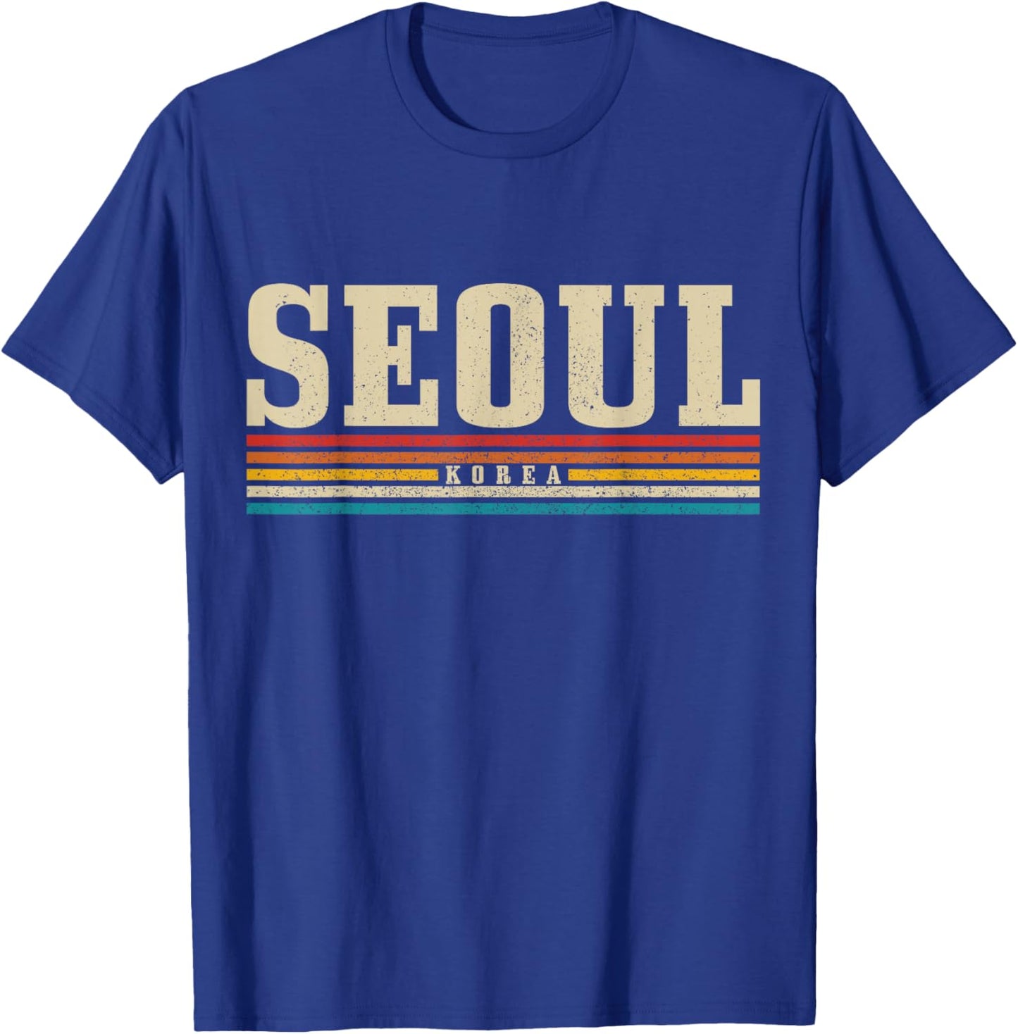 Seoul Vintage South Korea Retro Korean T-Shirt - T-Shirt | Royal