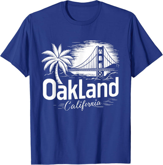 California Oakland T-Shirt - T-Shirt | Royal