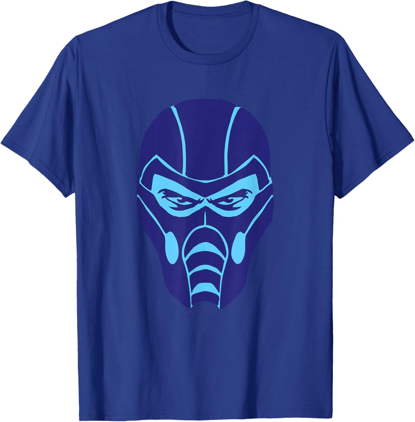 Mortal Kombat 9 Sub-Zero Face Icon T-Shirt - T-Shirt | Royal