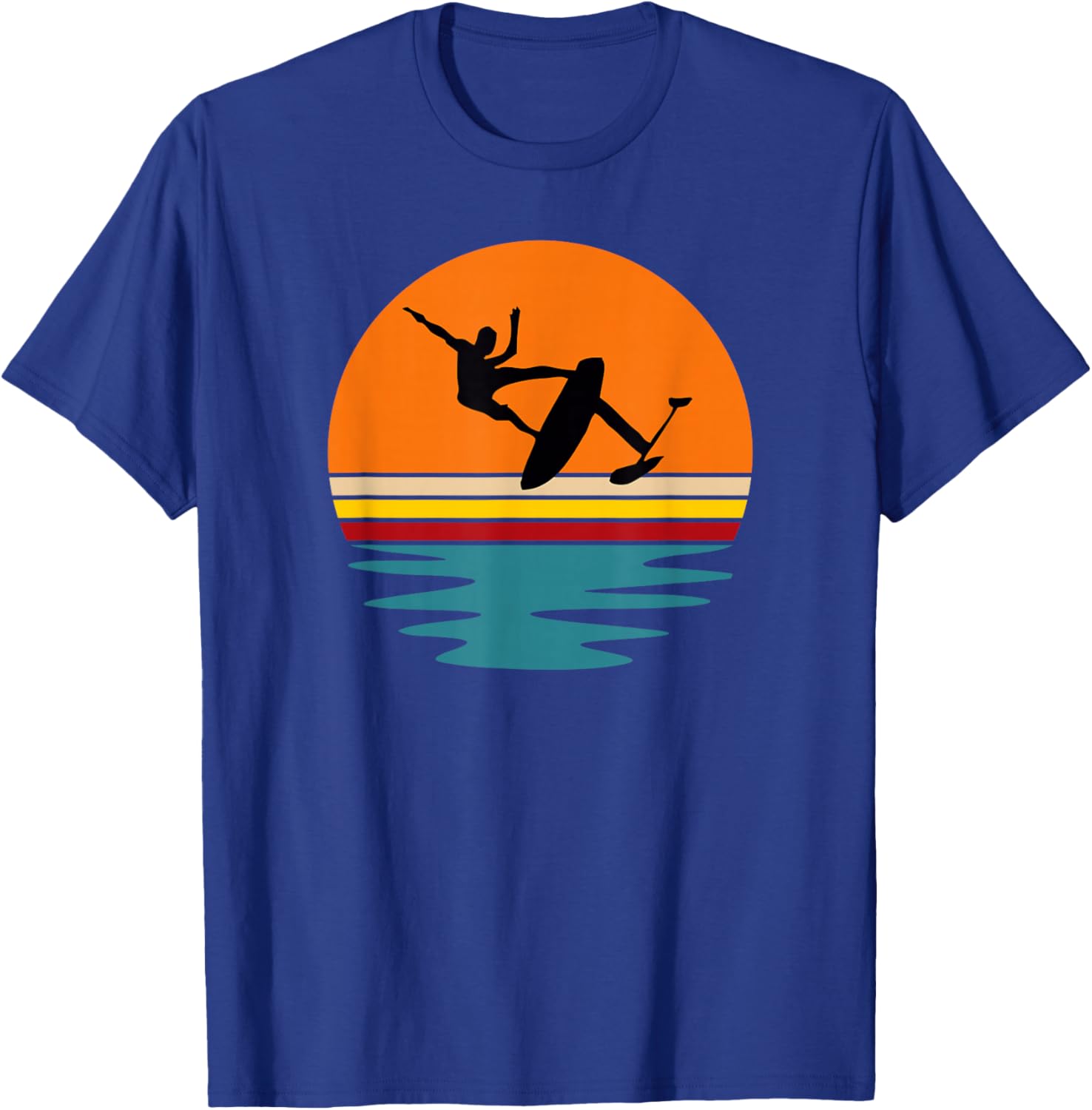 Hydrofoil Board Foil-Surf T-Shirt - T-Shirt | Royal