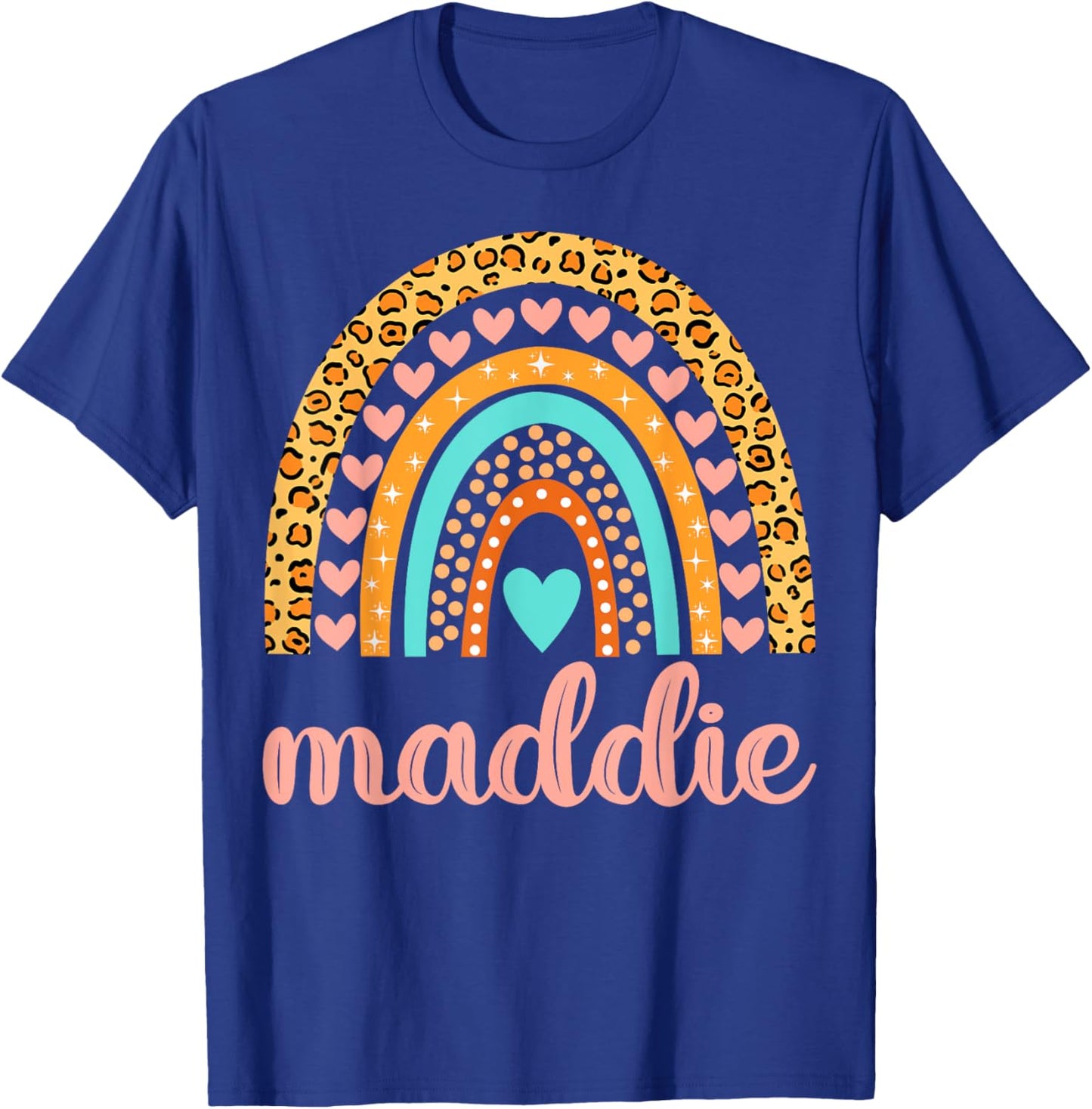 Maddie Maddie Name Birthday Shirt Gift T-Shirt - T-Shirt | Royal