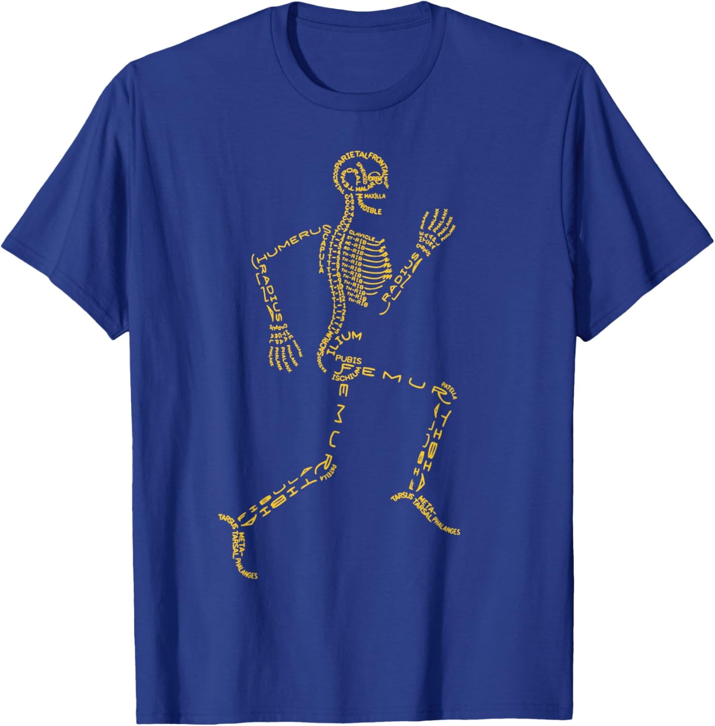 Anatomical Skeleton | Orthopedic Surgeon T-Shirt - T-Shirt | Royal